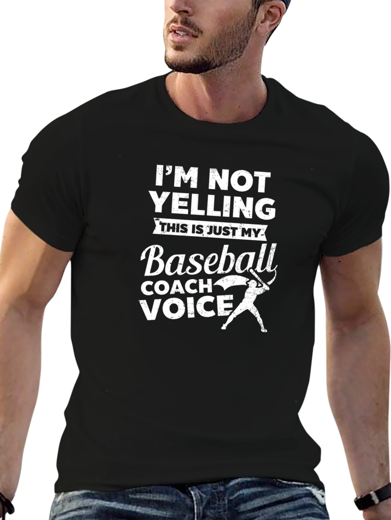 Baseball Coach Voice T-Shirt - Funny Sports Tee