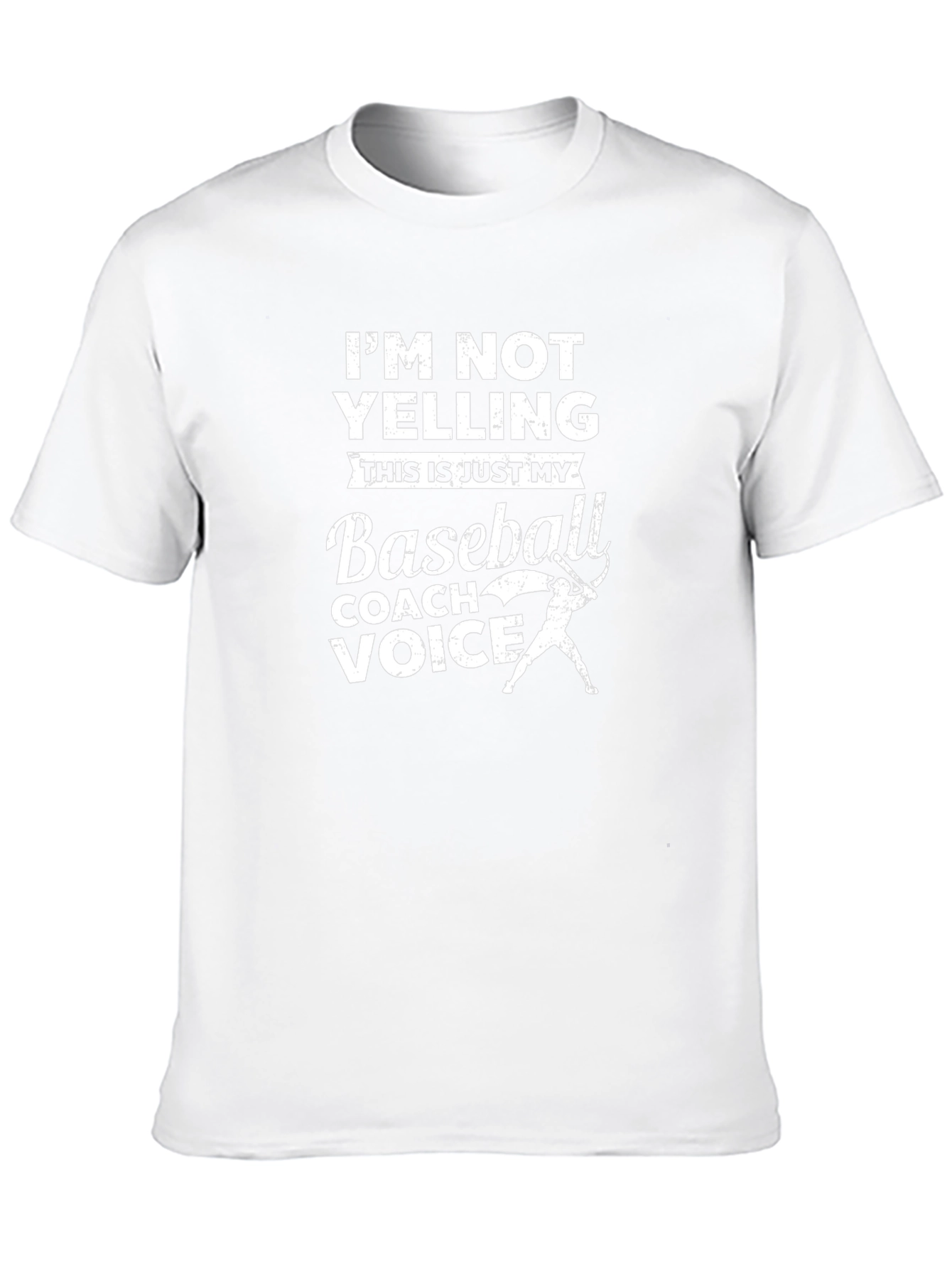 Baseball Coach Voice T-Shirt - Funny Sports Tee