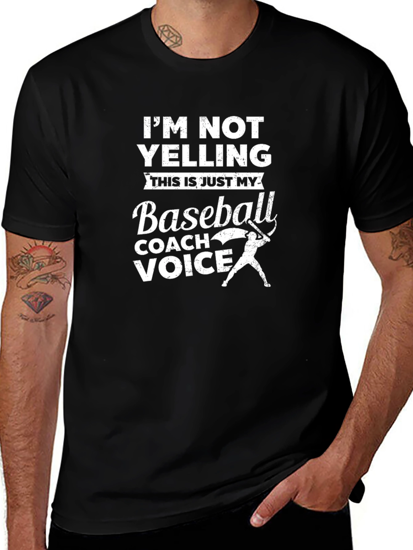 Baseball Coach Voice T-Shirt - Funny Sports Tee
