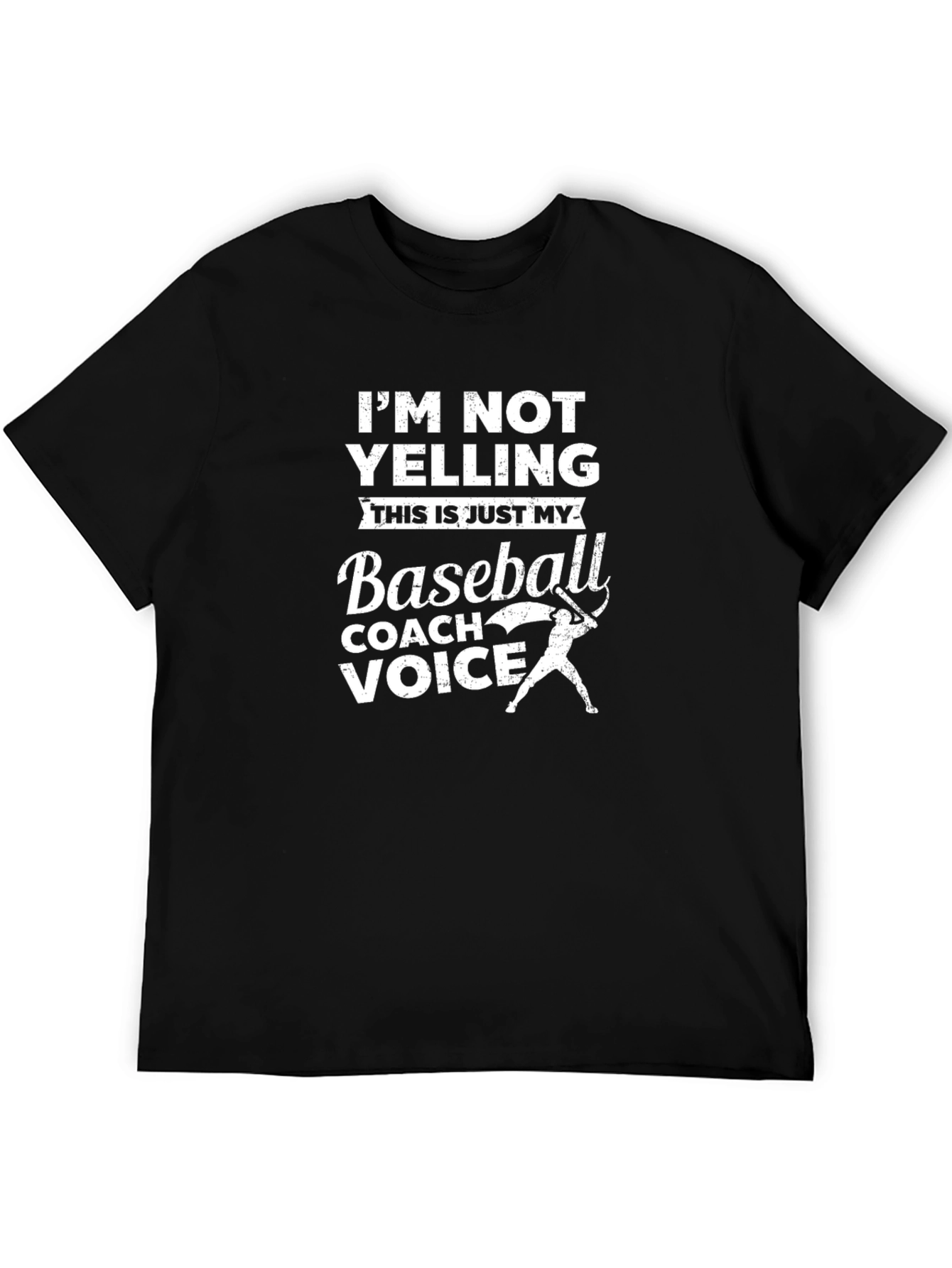 Baseball Coach Voice T-Shirt - Funny Sports Tee