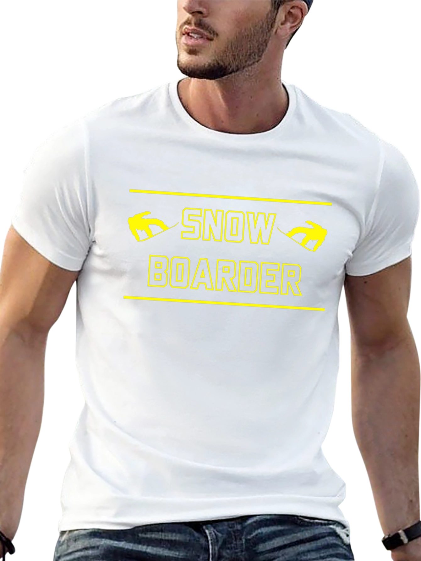 Snowboarder Graphic Tee - Winter Sports Apparel