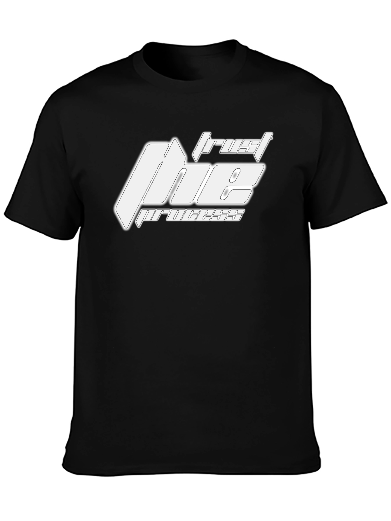 Trust the Process Graphic Tee - Classic Black T-Shirt
