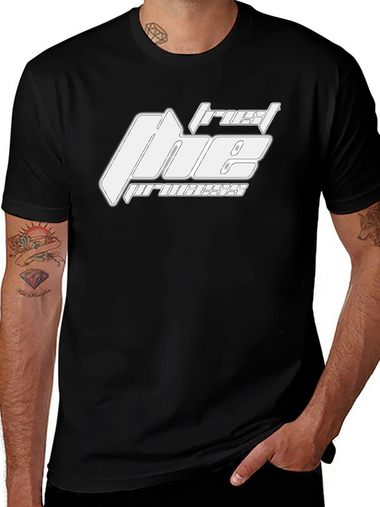 Trust the Process Graphic Tee - Classic Black T-Shirt