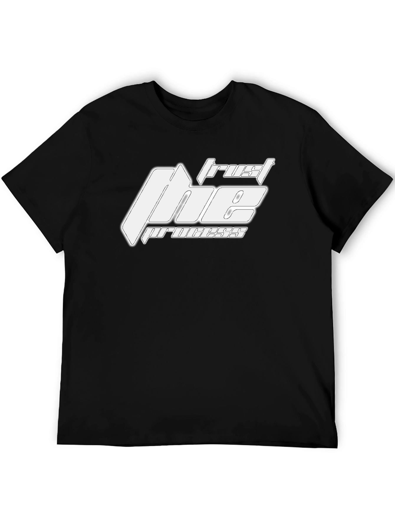Trust the Process Graphic Tee - Classic Black T-Shirt