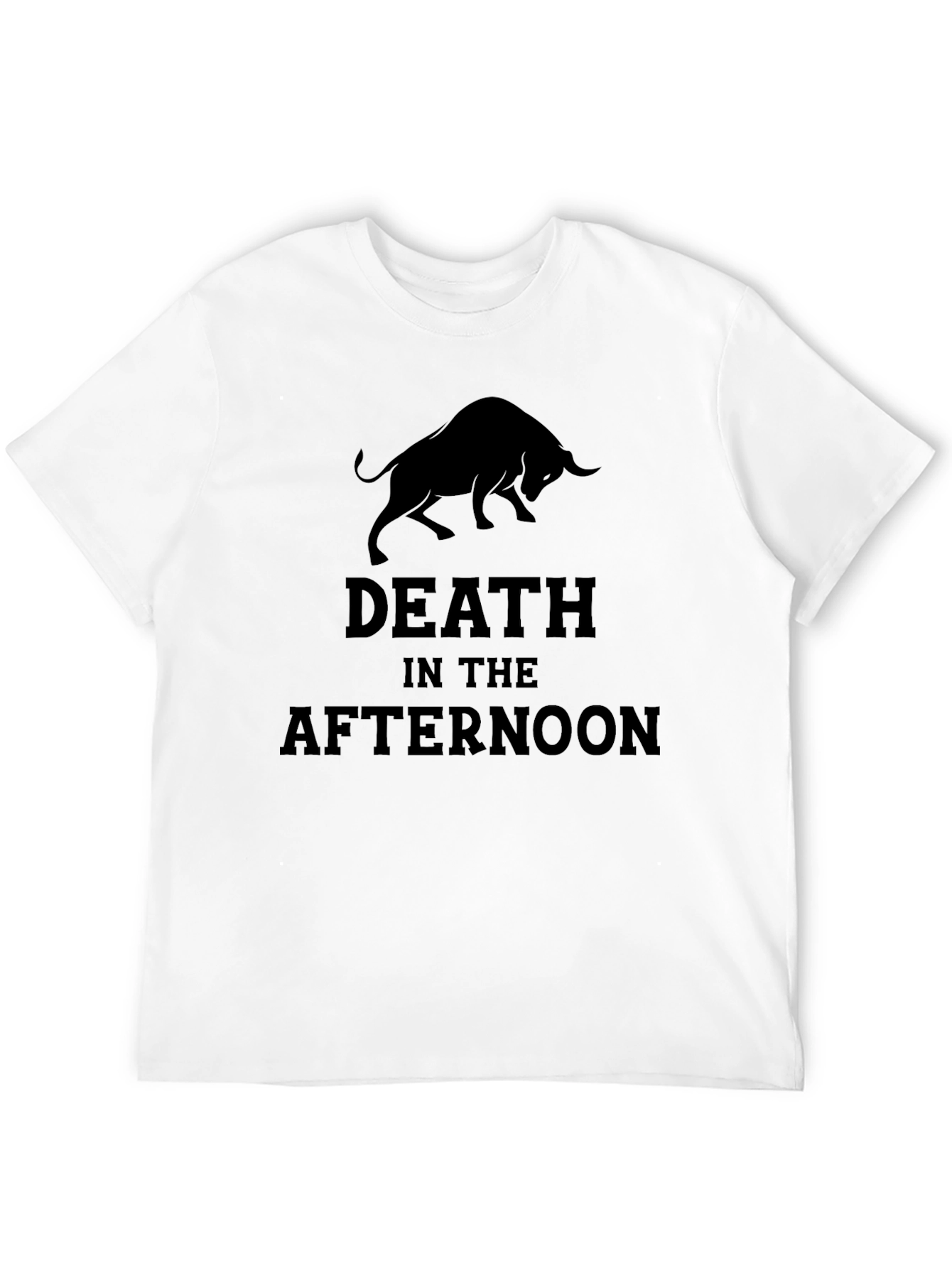 Death in the Afternoon Black Graphic Tee
