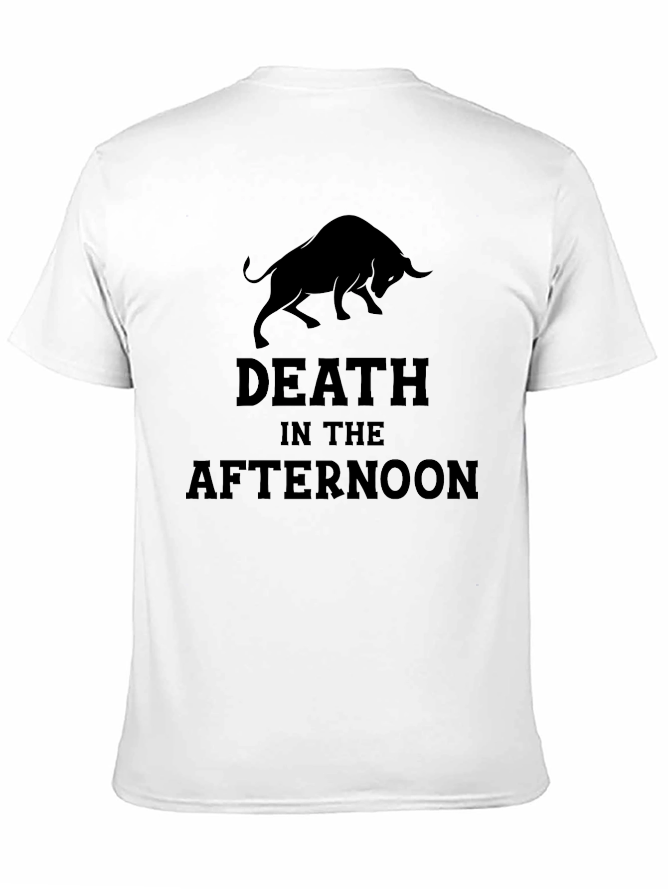 Death in the Afternoon Black Graphic Tee