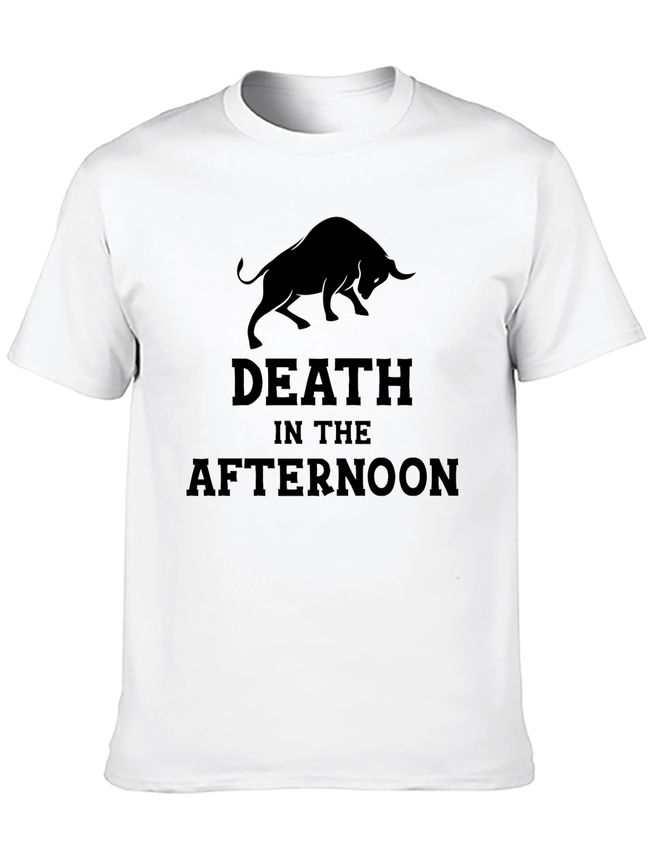 Death in the Afternoon Black Graphic Tee