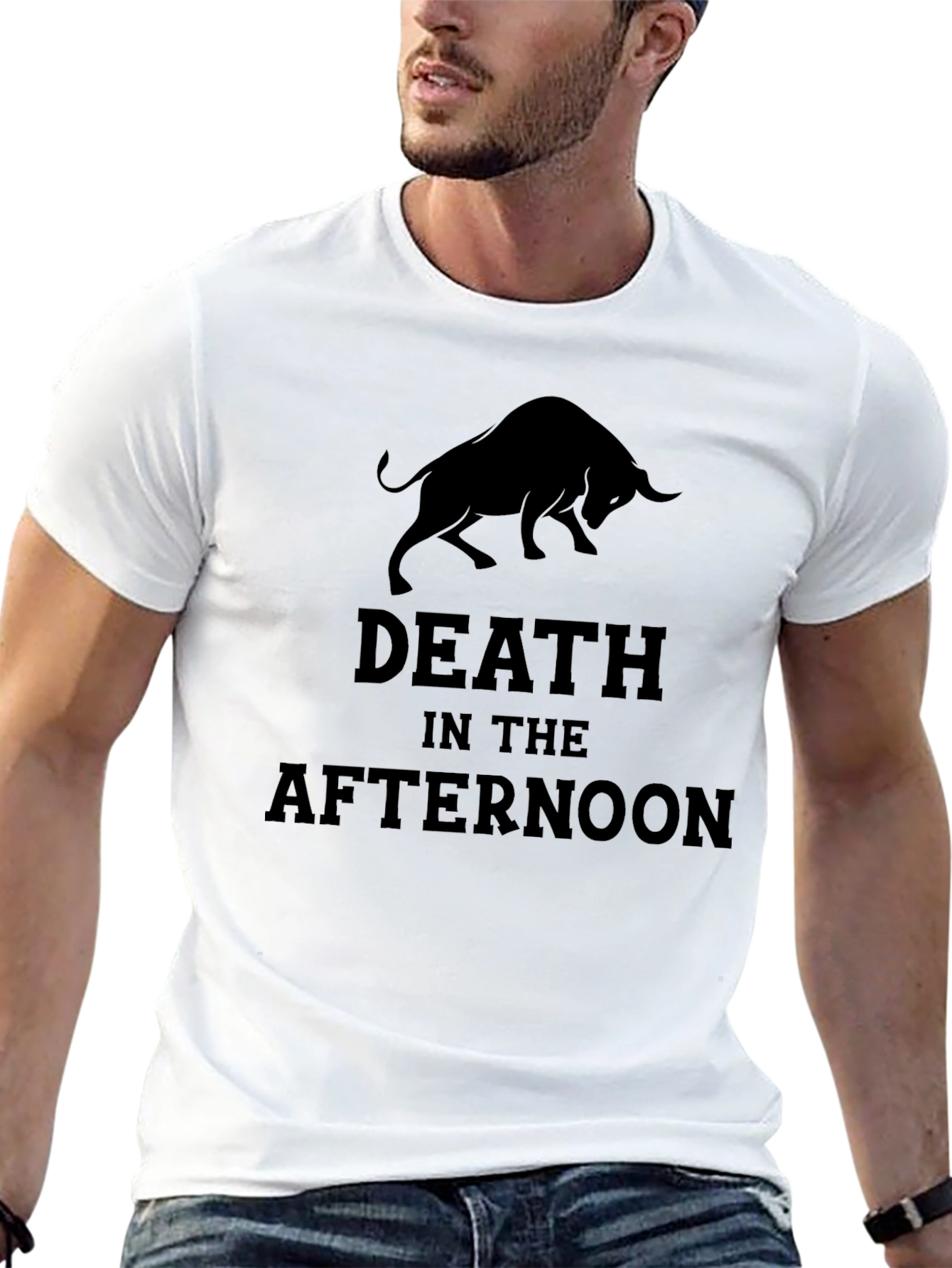Death in the Afternoon Black Graphic Tee