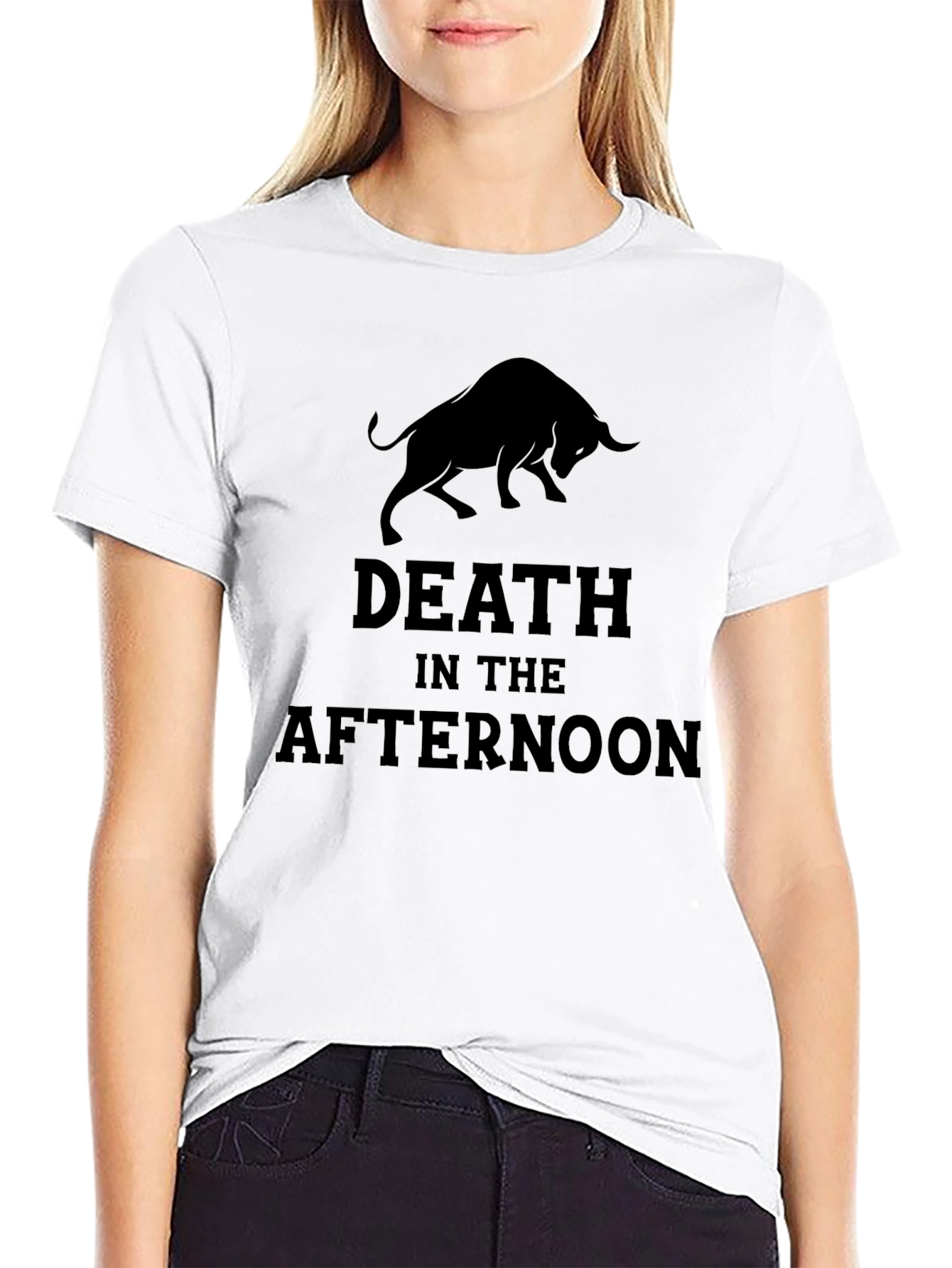 Death in the Afternoon Black Graphic Tee