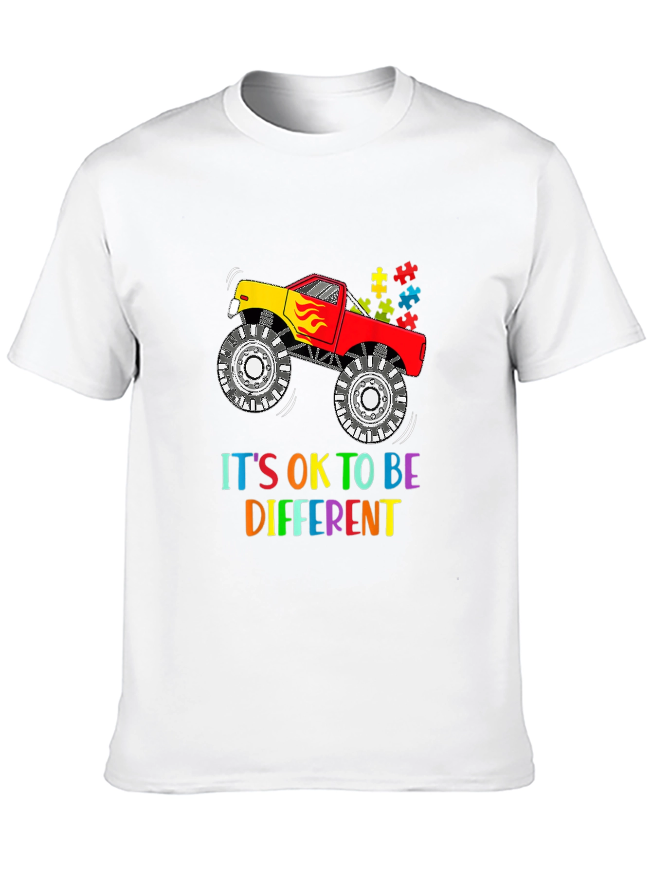 Its OK to Be Different Monster Truck T-Shirt