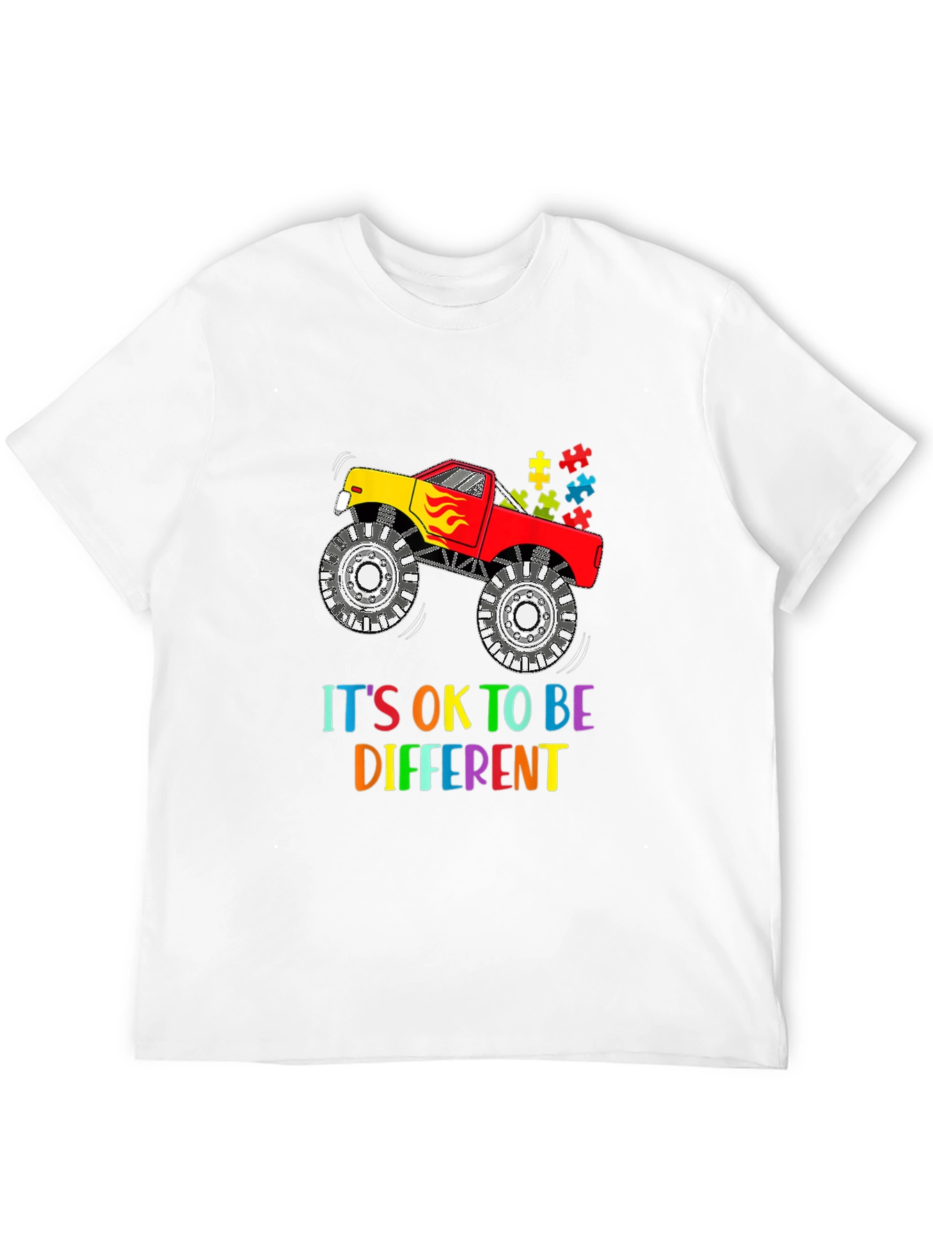 Its OK to Be Different Monster Truck T-Shirt