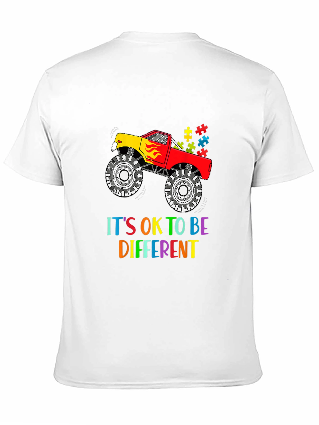 Its OK to Be Different Monster Truck T-Shirt