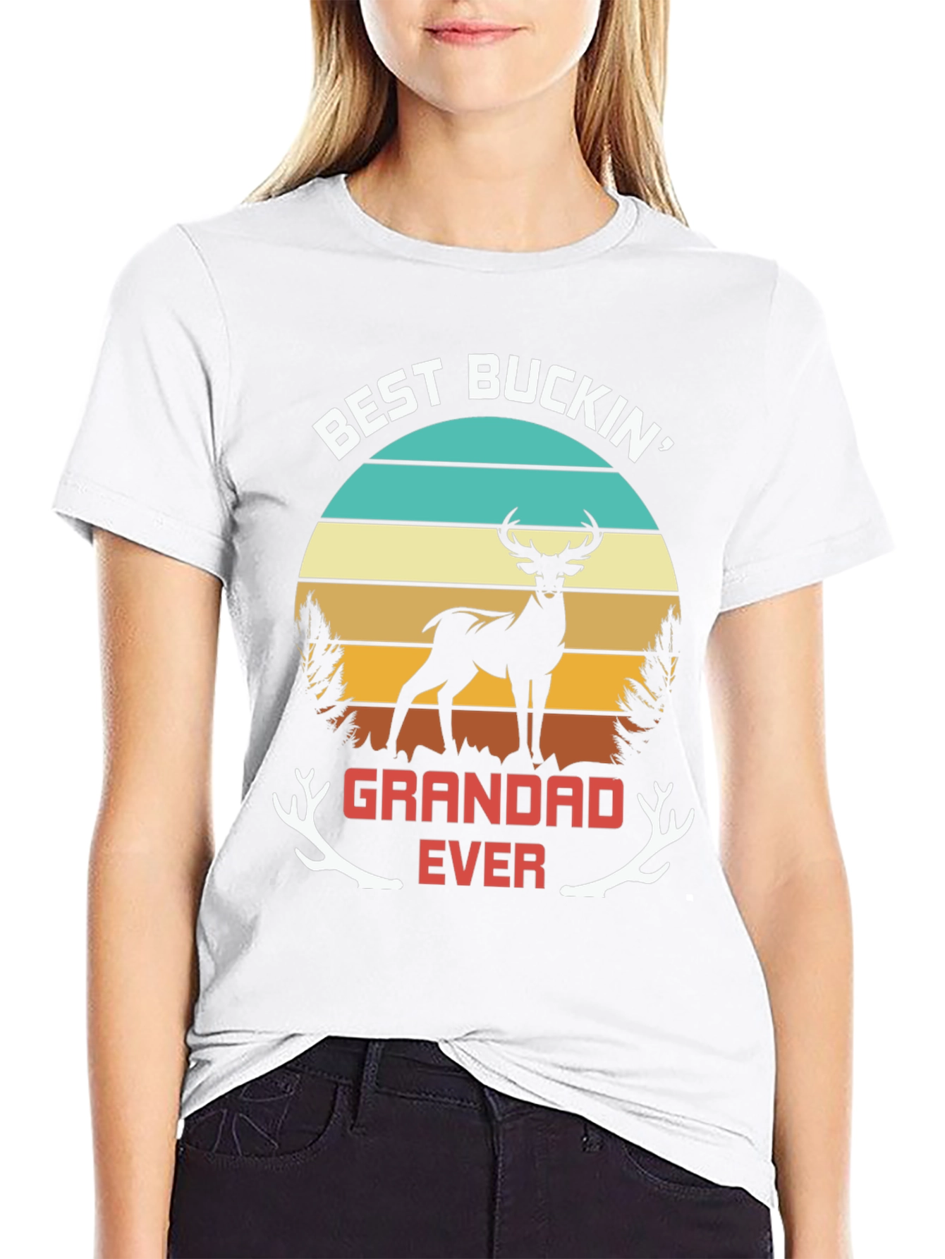 Best Buckin Grandad Ever T-Shirt