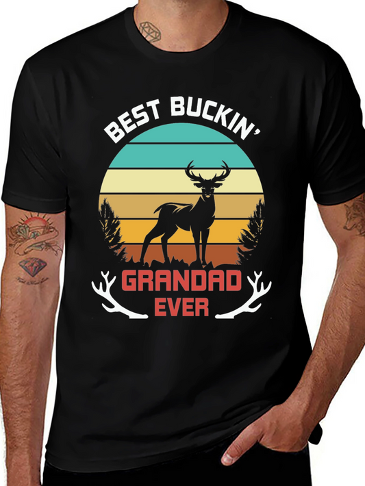 Best Buckin Grandad Ever T-Shirt