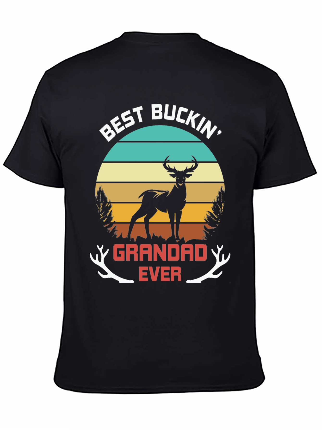 Best Buckin Grandad Ever T-Shirt