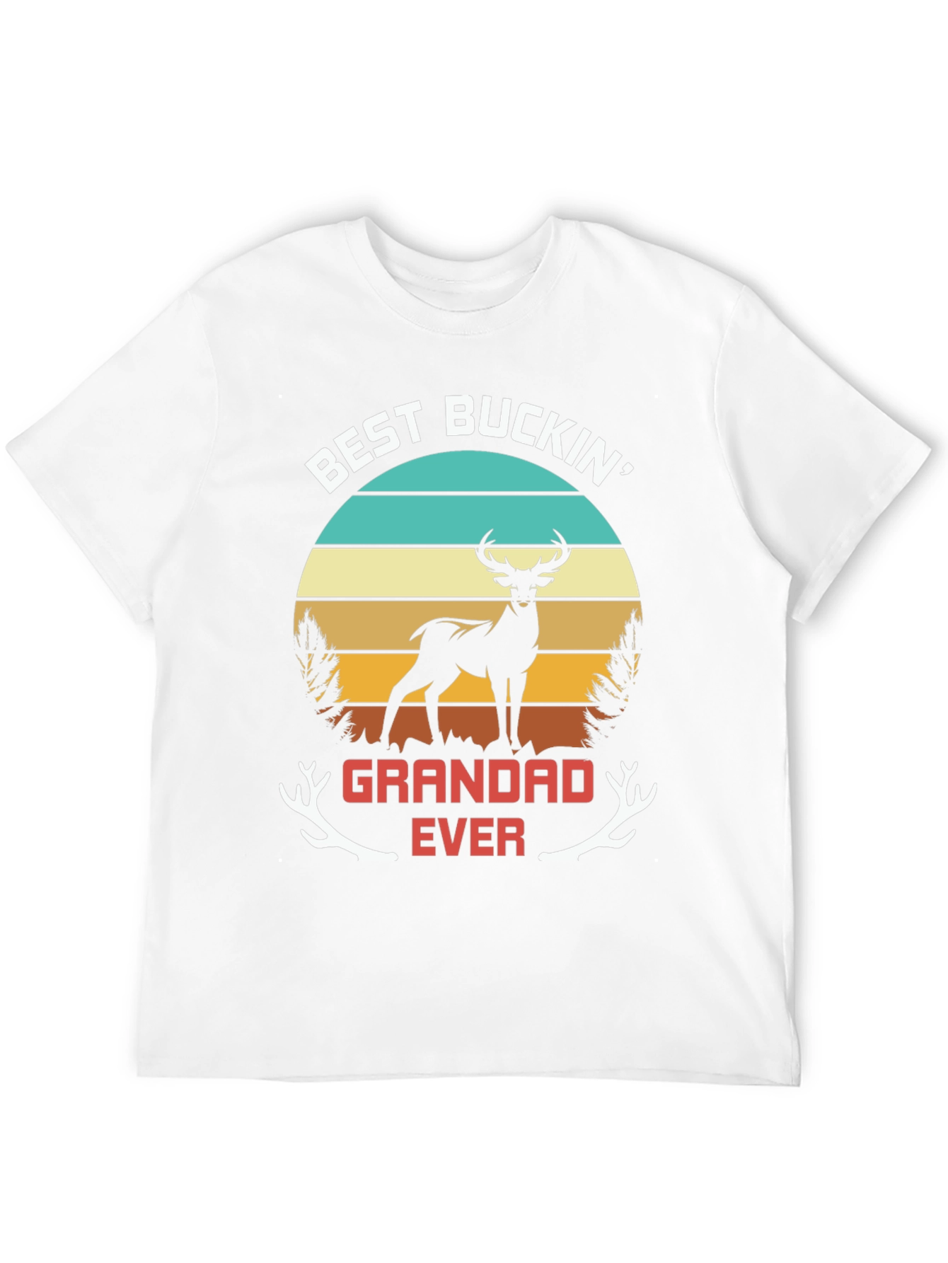 Best Buckin Grandad Ever T-Shirt