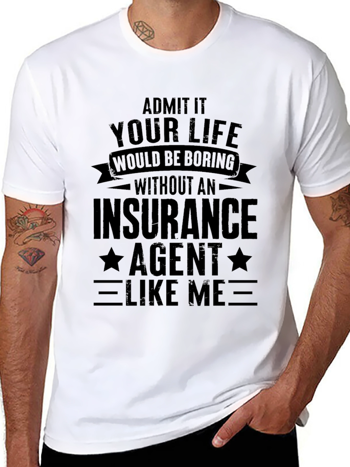 Insurance Agent T-Shirt Funny Gift