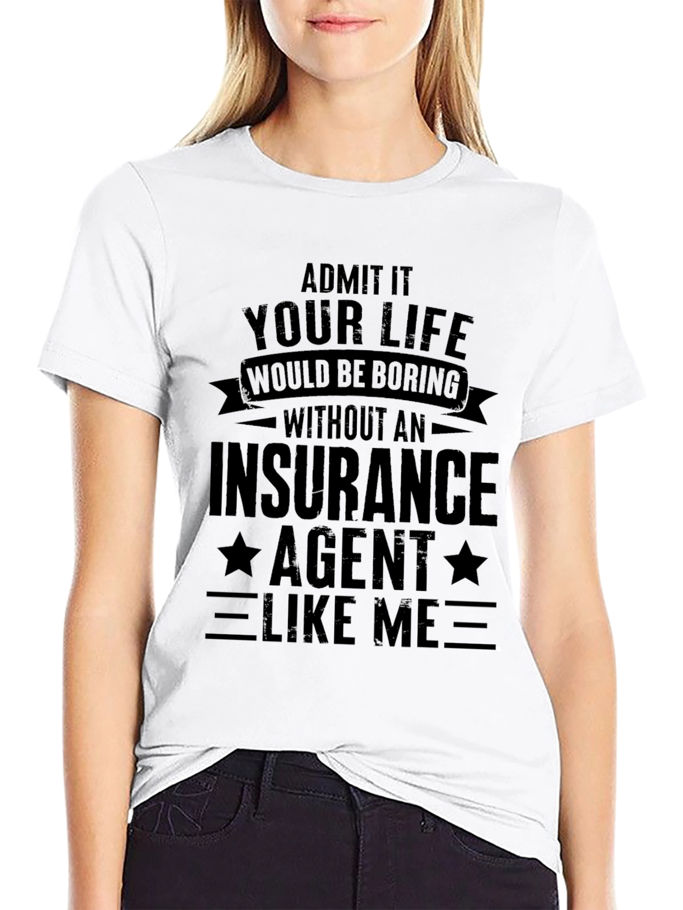 Insurance Agent T-Shirt Funny Gift