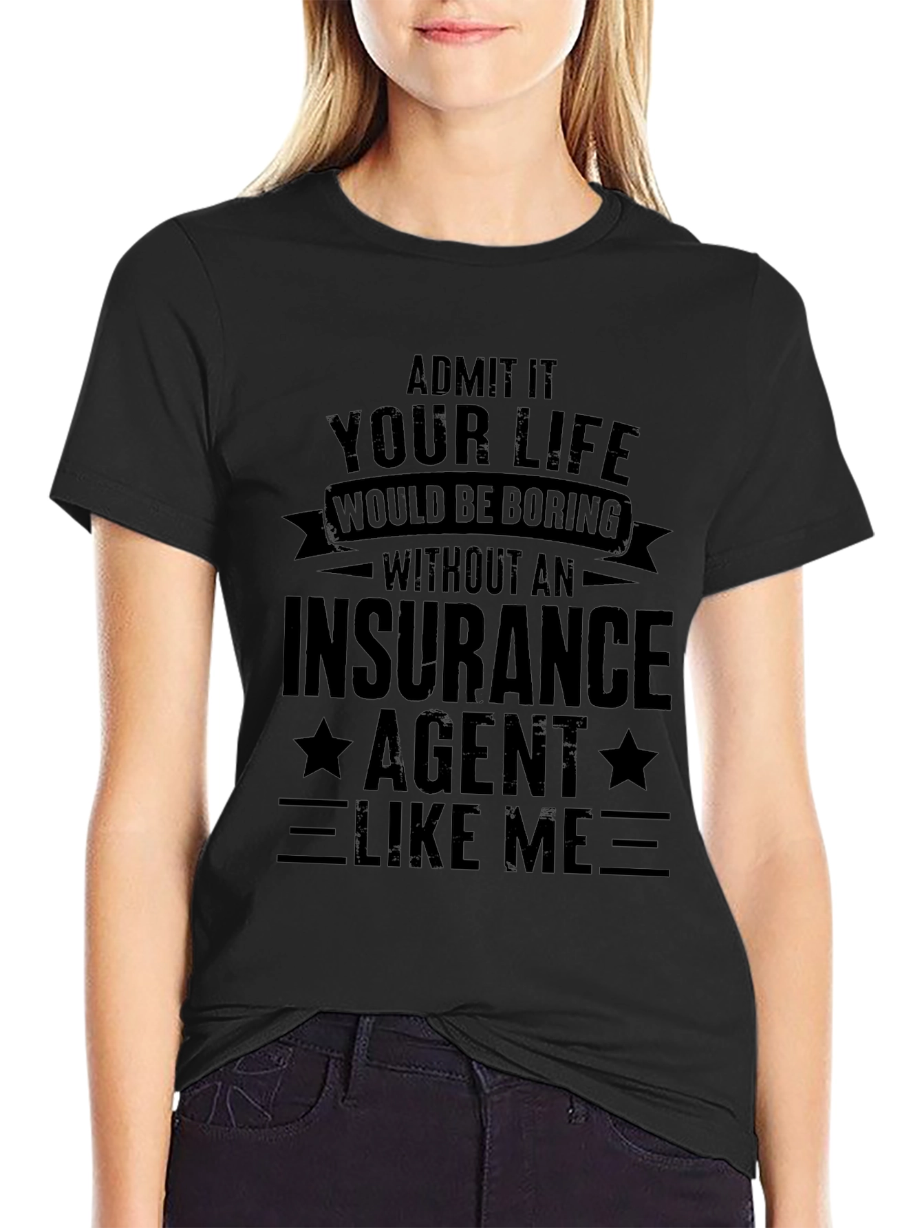 Insurance Agent T-Shirt Funny Gift