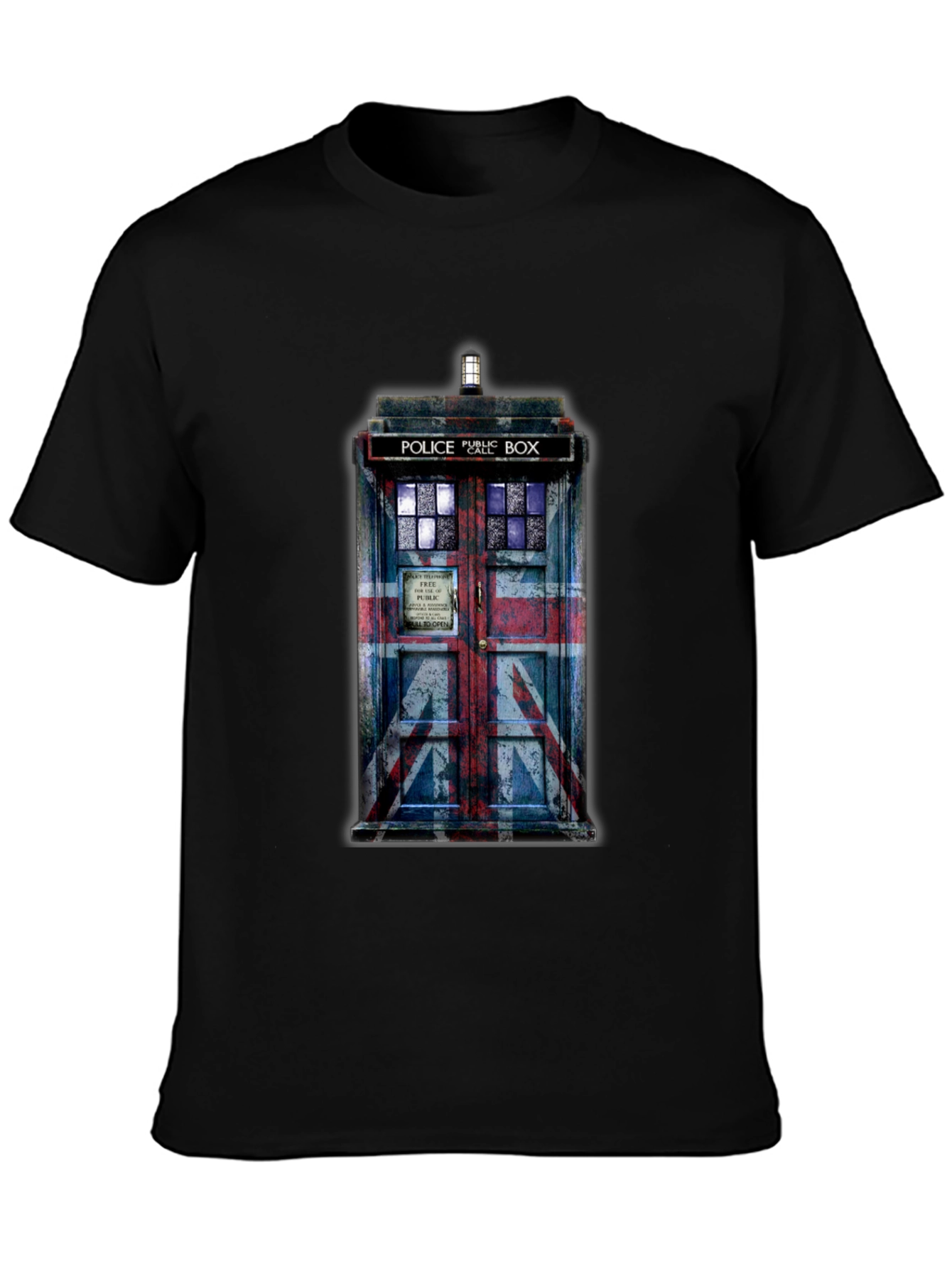 Union Jack TARDIS T-Shirt