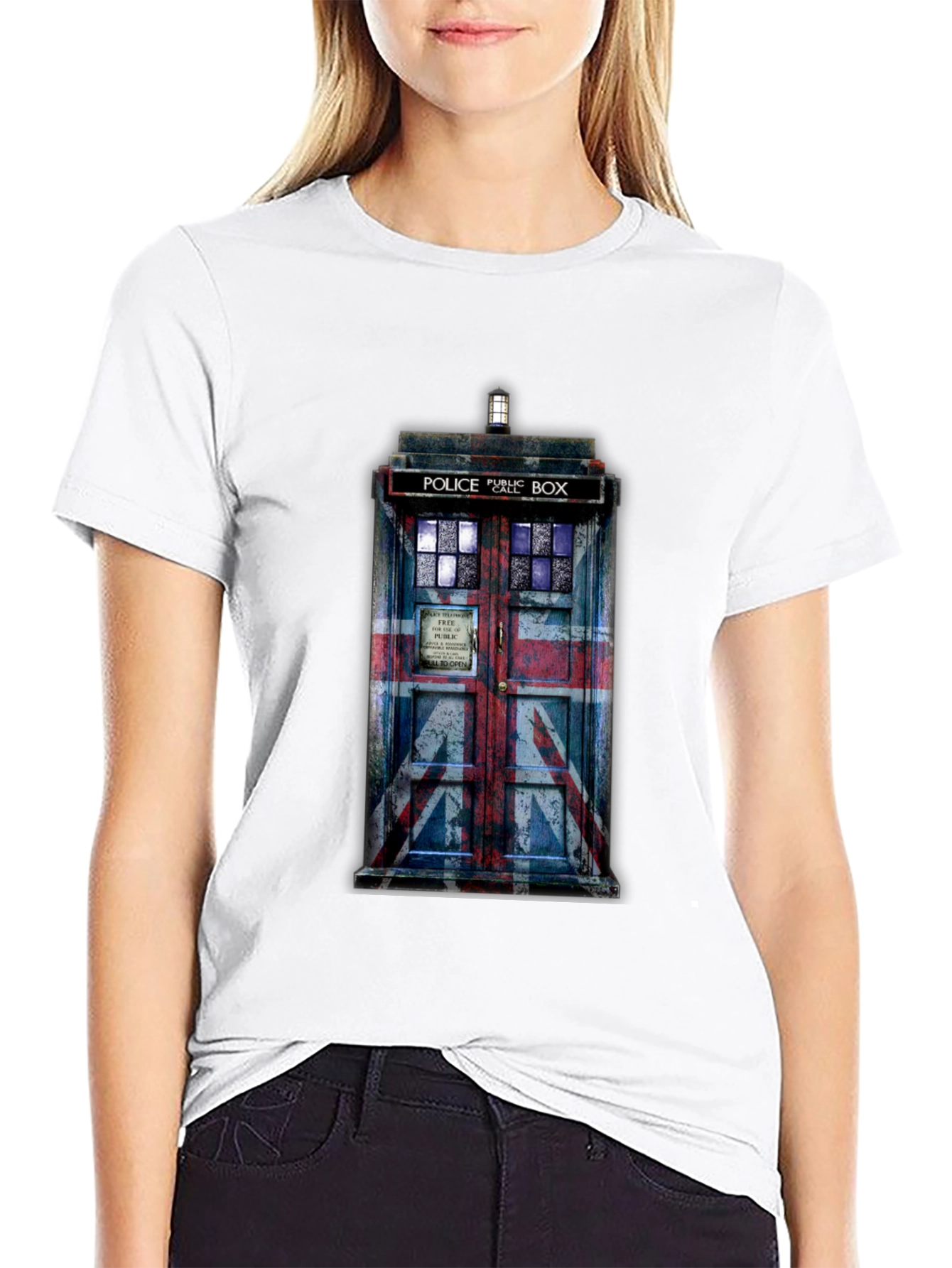 Union Jack TARDIS T-Shirt
