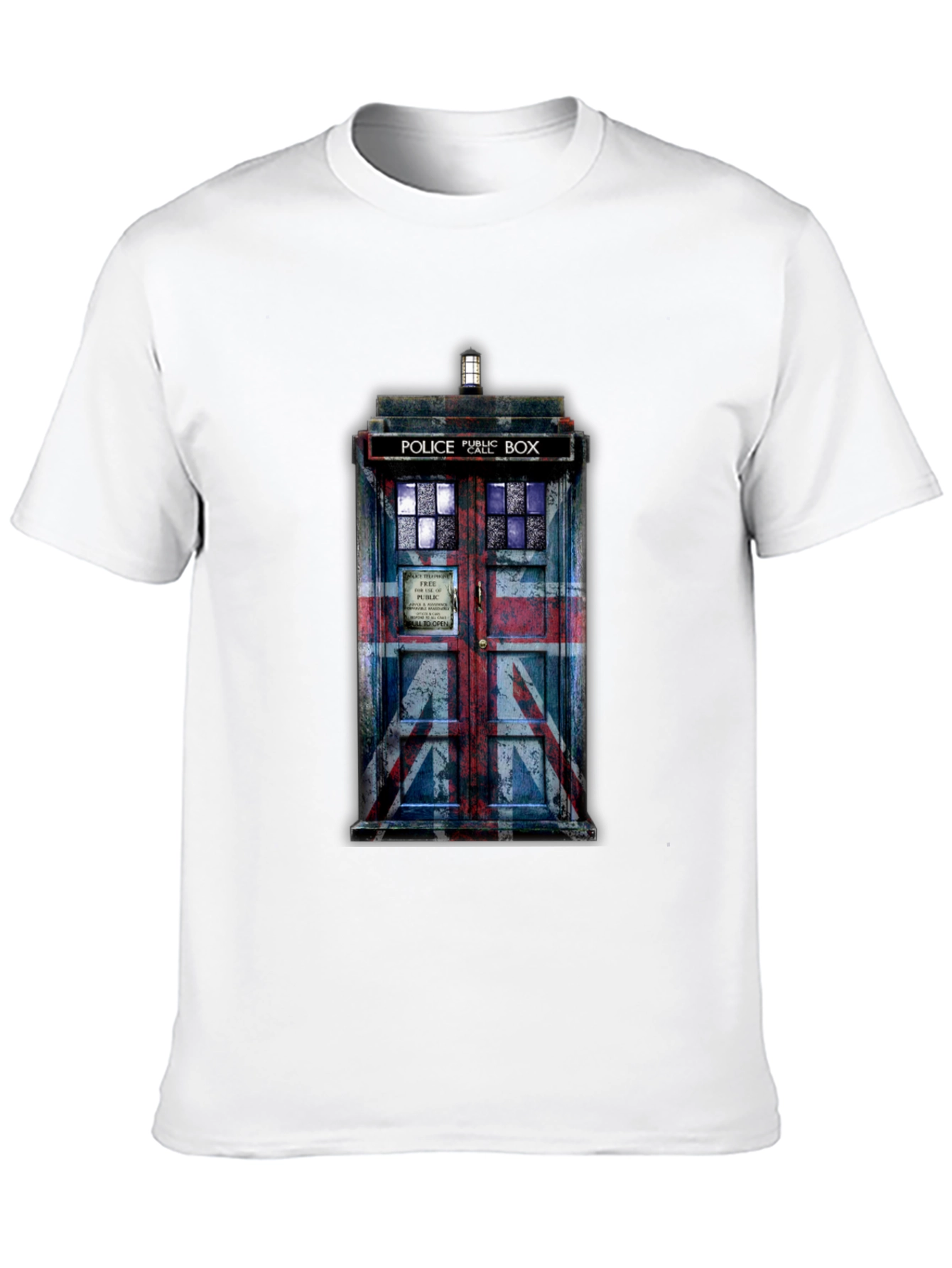 Union Jack TARDIS T-Shirt