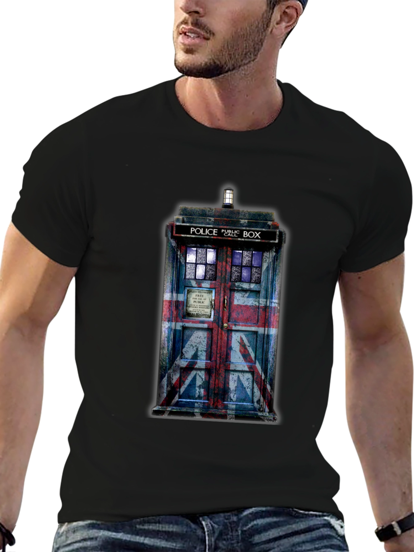 Union Jack TARDIS T-Shirt