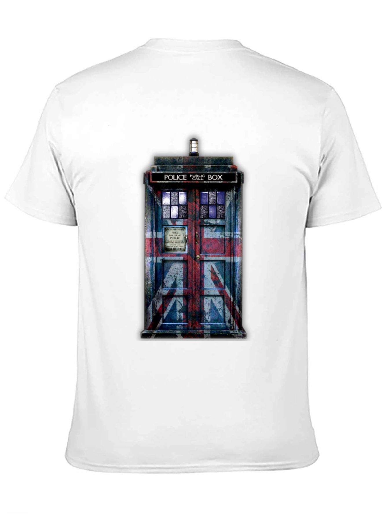 Union Jack TARDIS T-Shirt