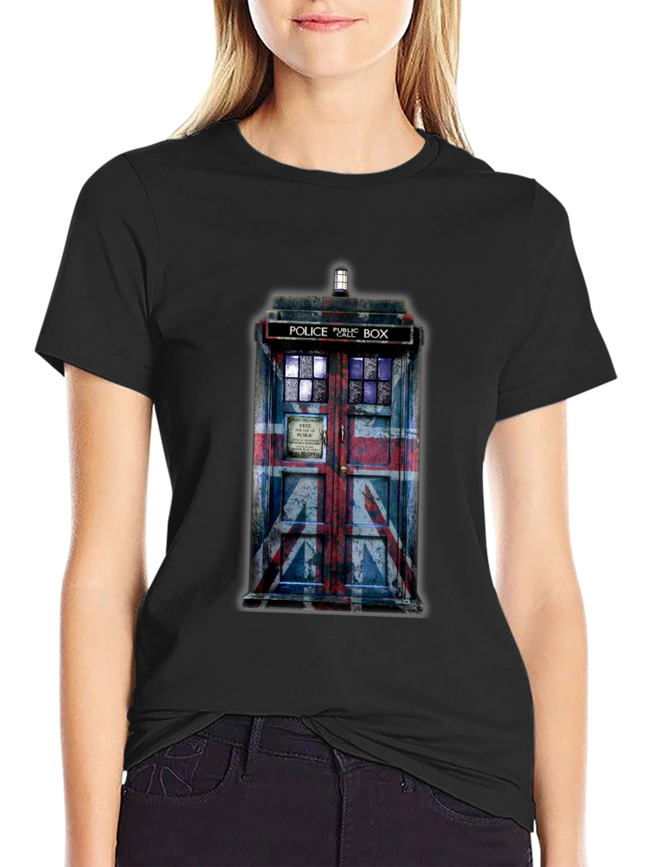 Union Jack TARDIS T-Shirt