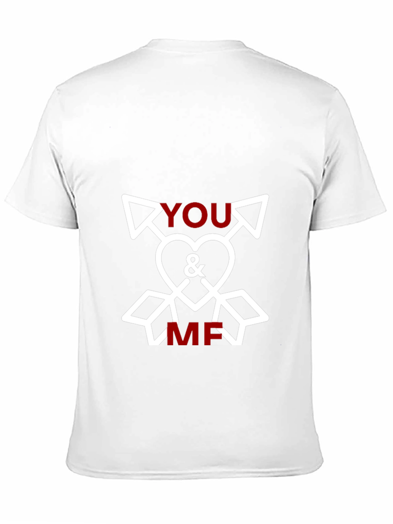You & Me Heart Arrows Graphic Tee
