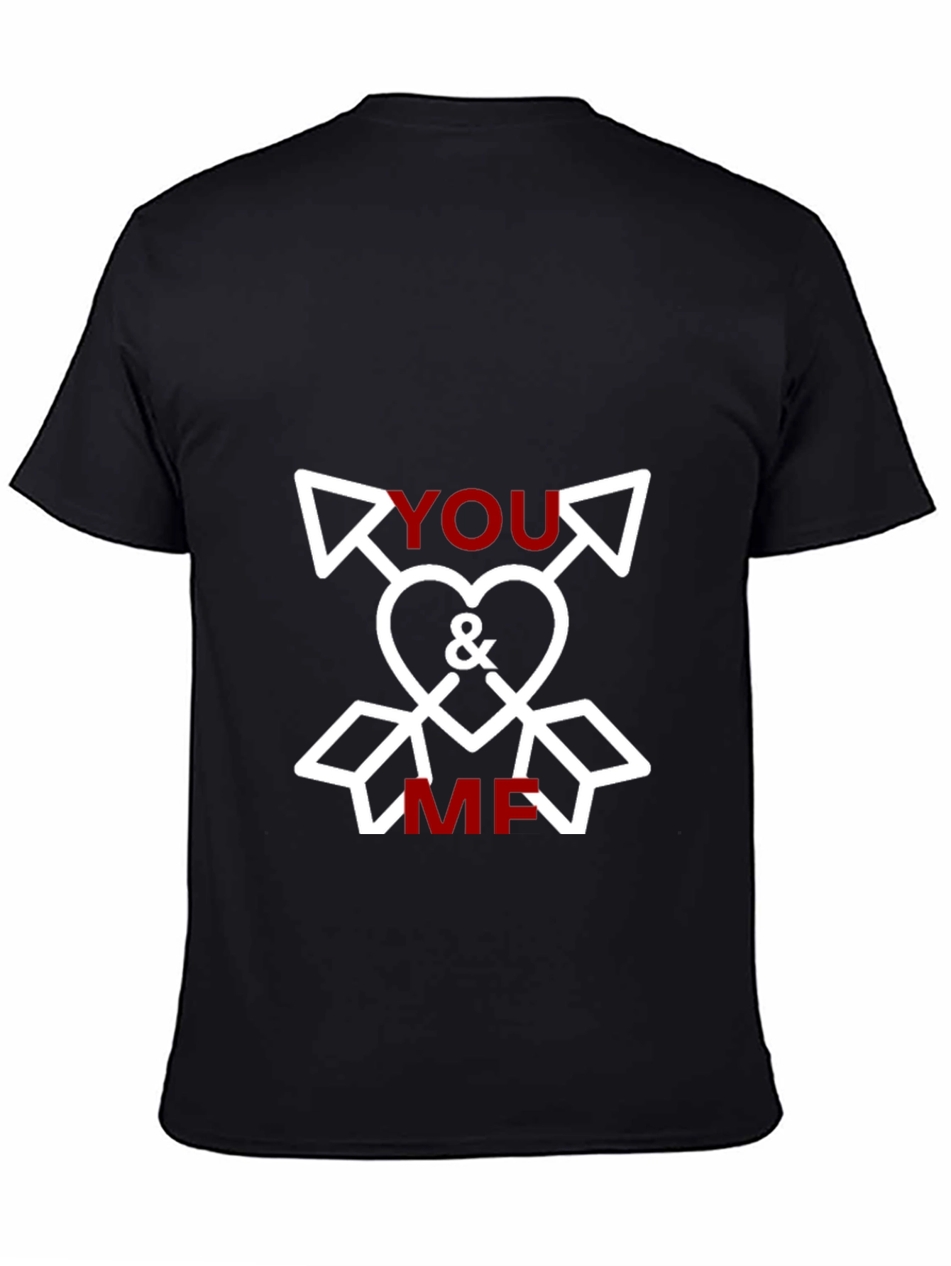 You & Me Heart Arrows Graphic Tee