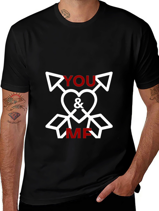 You & Me Heart Arrows Graphic Tee