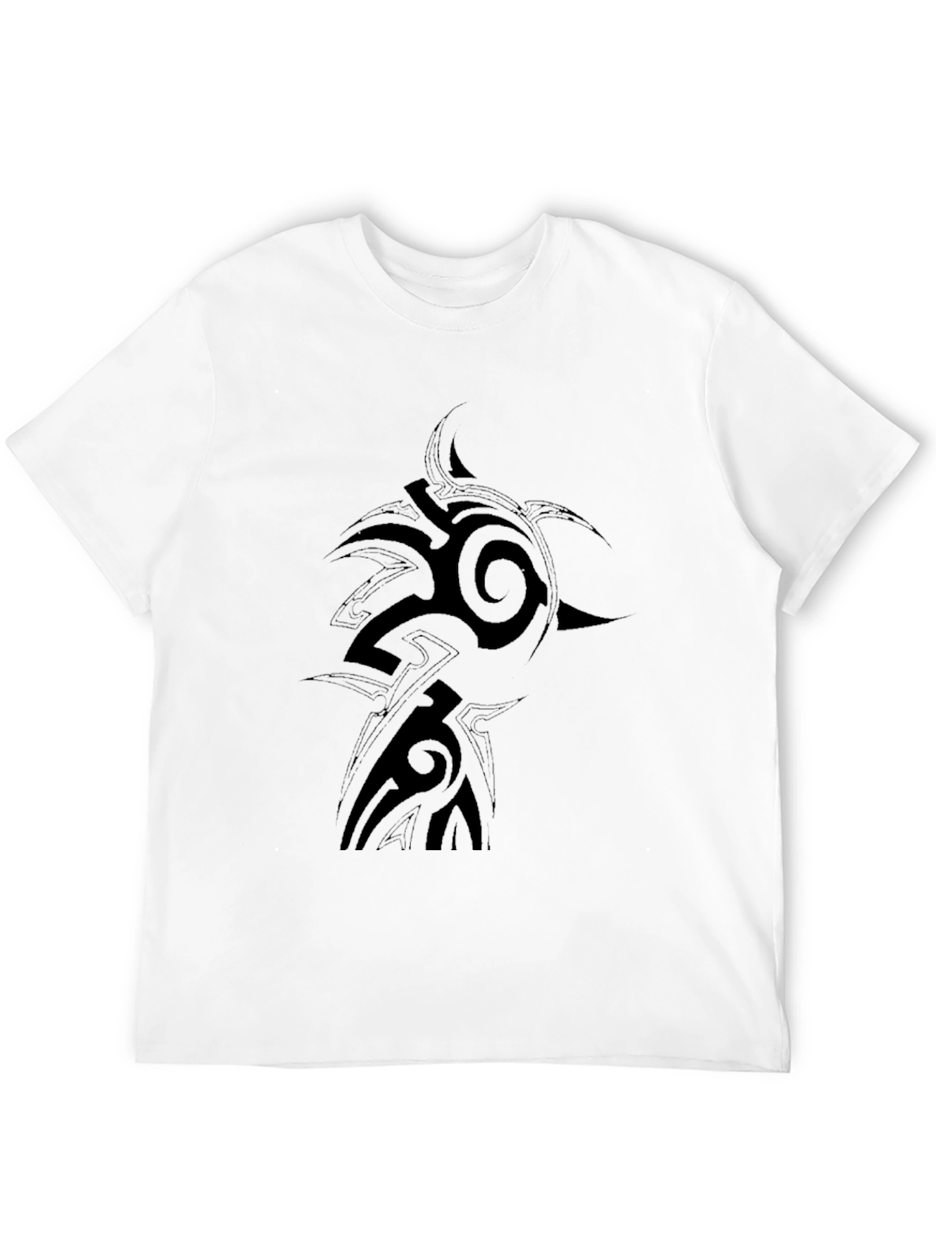 Tribal Tattoo Black T-Shirt
