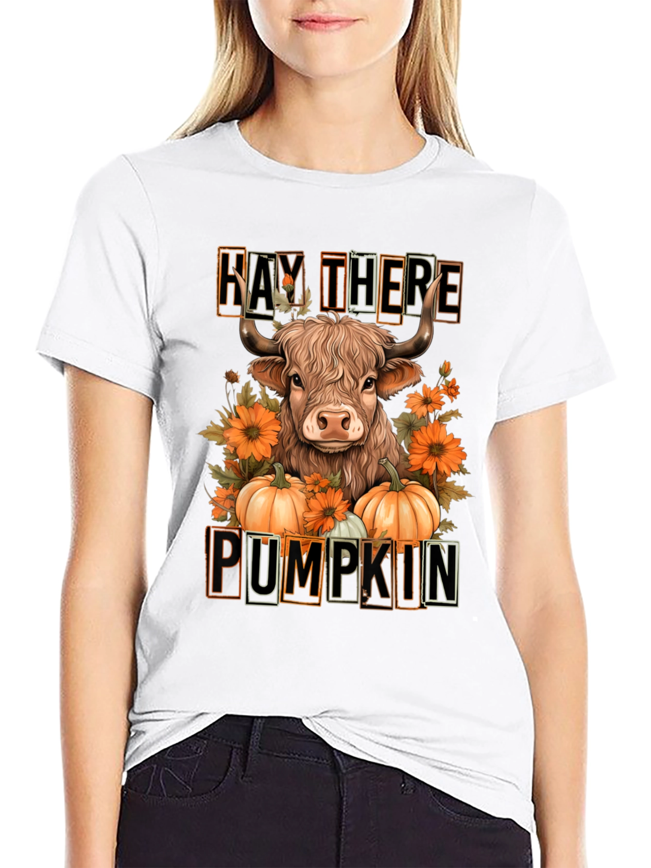 Hay There Pumpkin Graphic Tee
