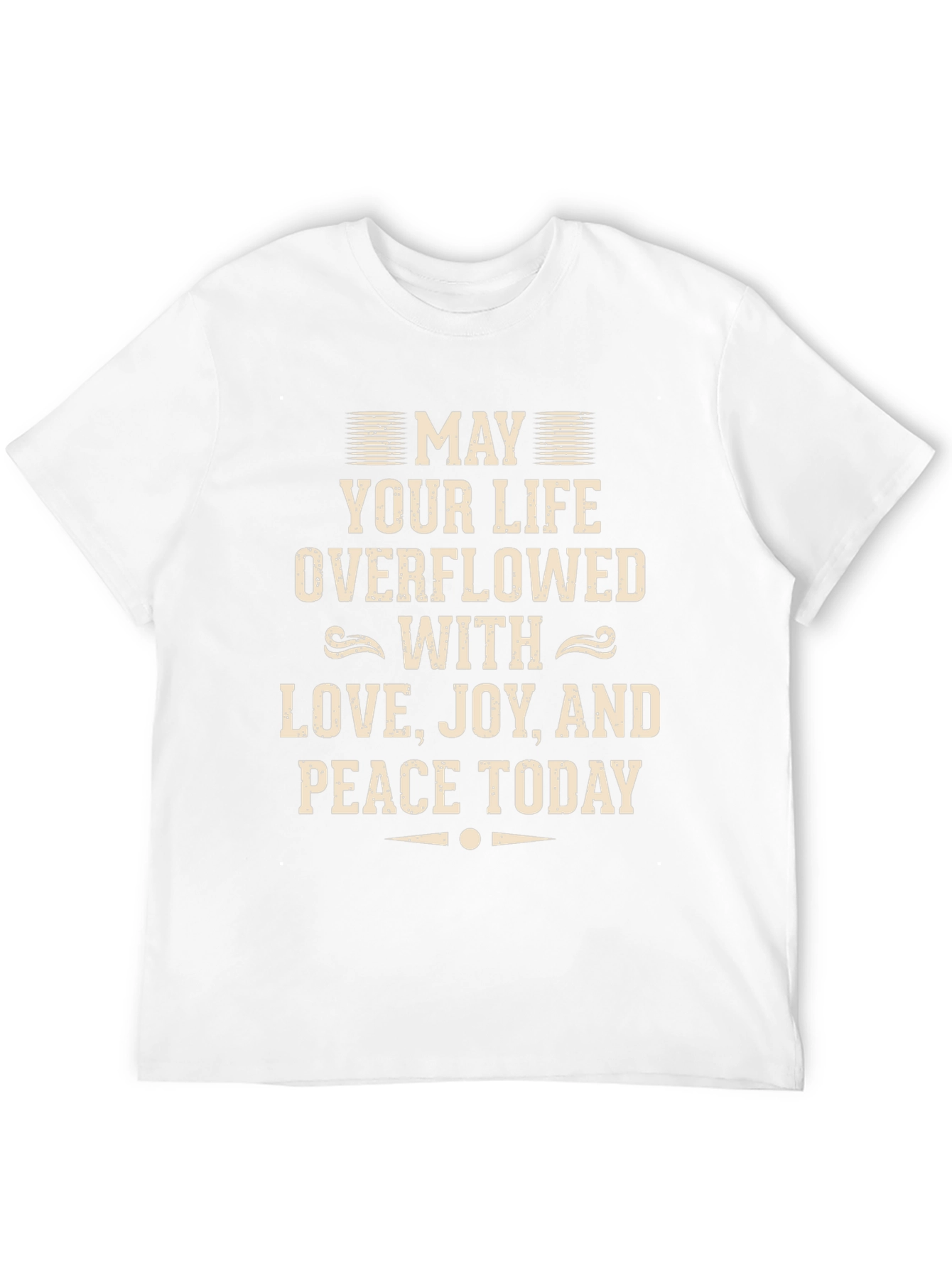 Inspirational T-Shirt - Love Joy Peace Graphic Tee