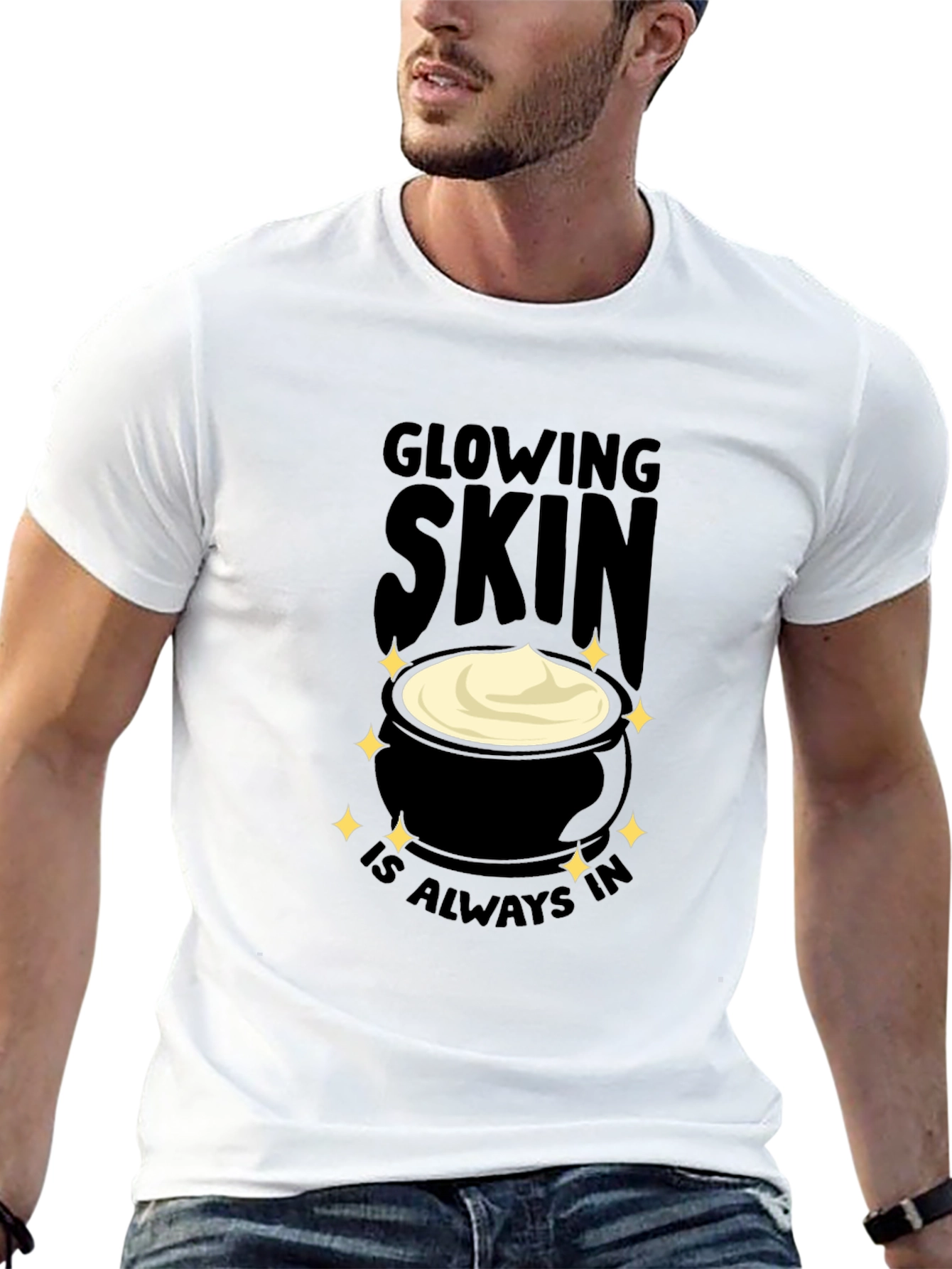 Glowing Skin T-Shirt - Beauty Lover Tee