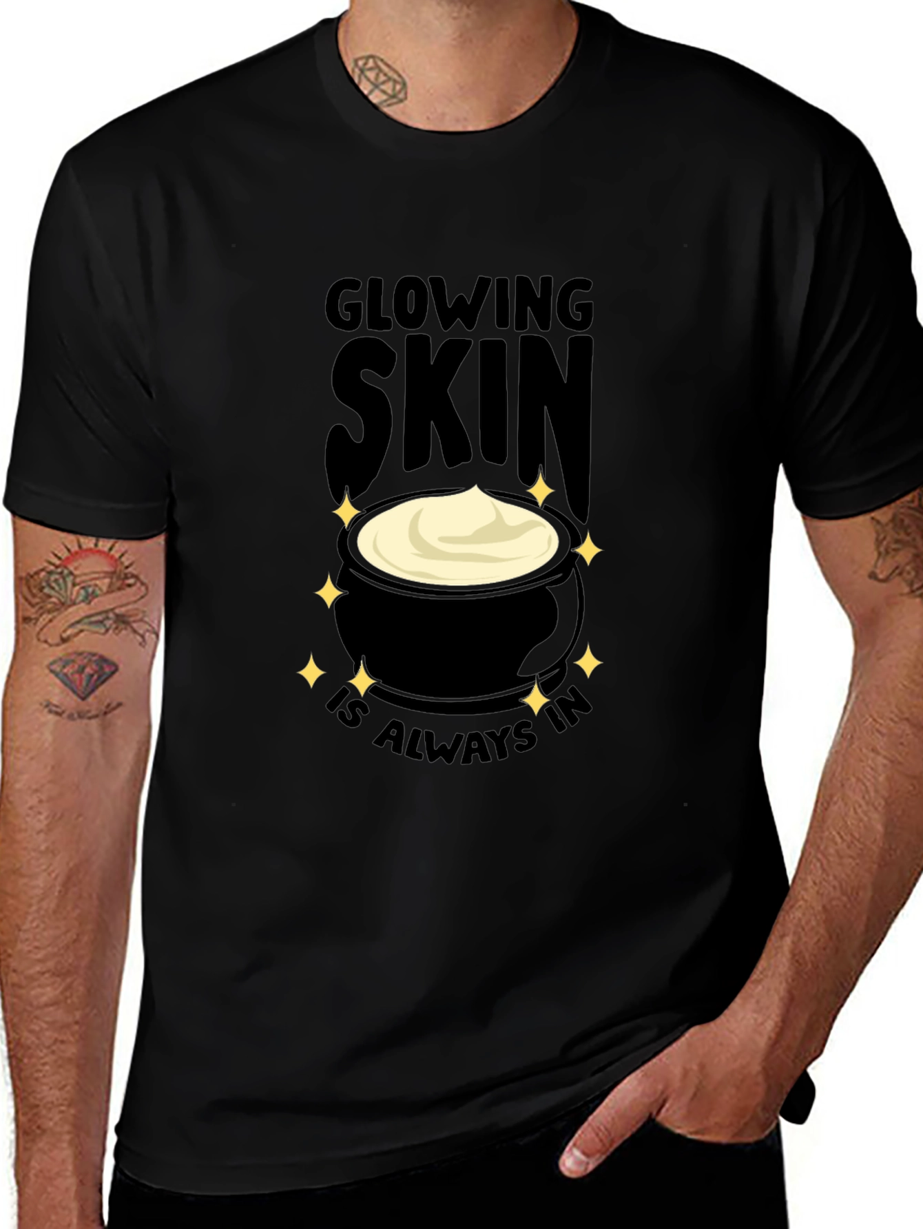 Glowing Skin T-Shirt - Beauty Lover Tee