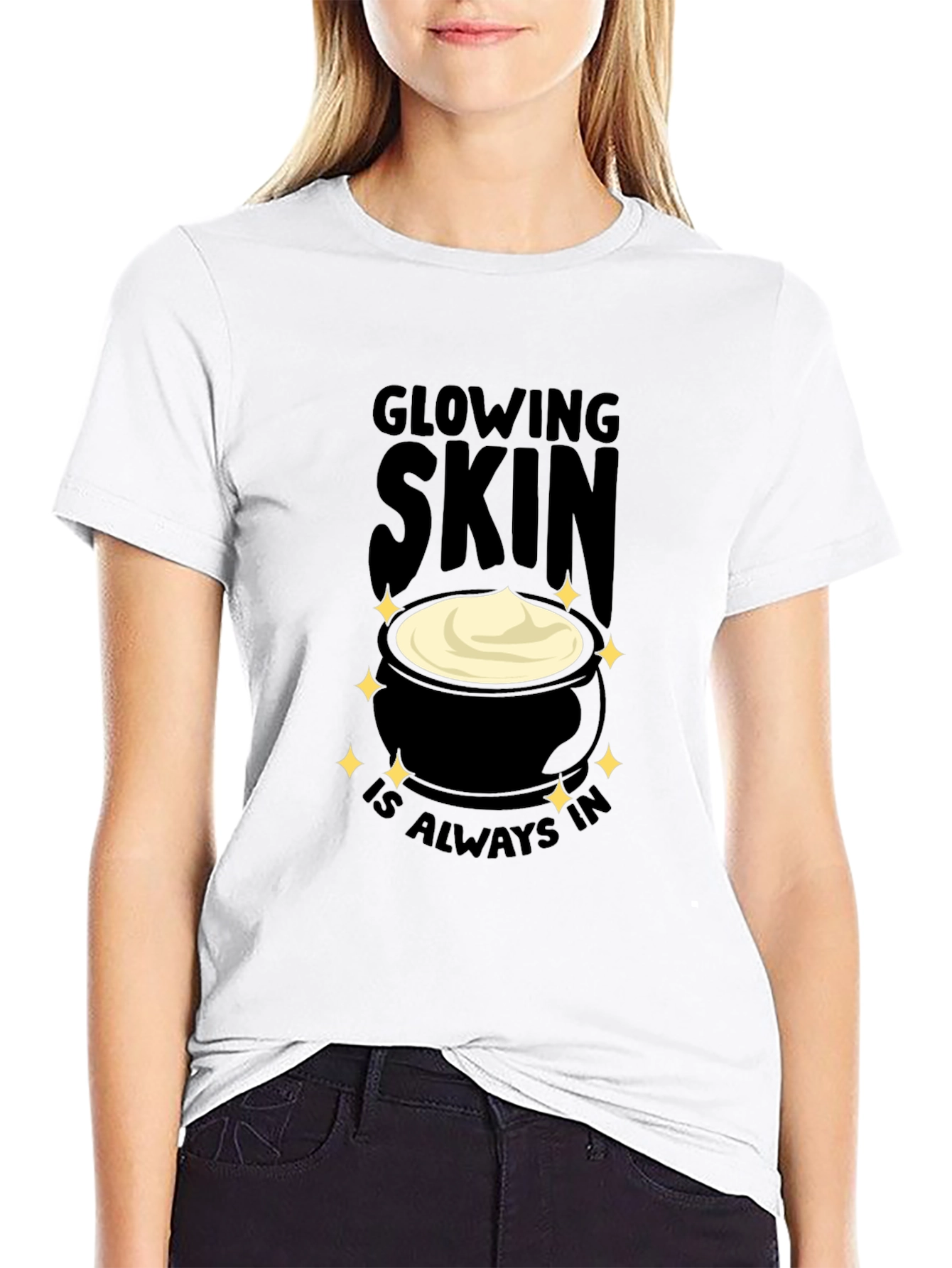 Glowing Skin T-Shirt - Beauty Lover Tee