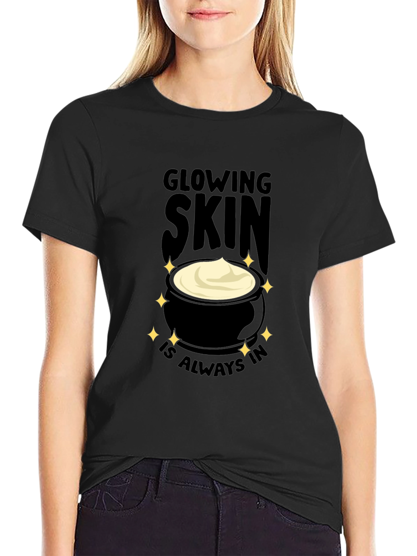 Glowing Skin T-Shirt - Beauty Lover Tee