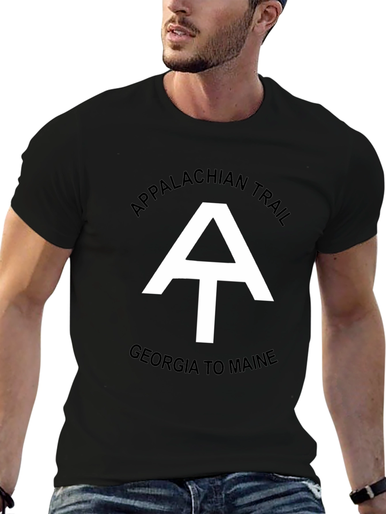 Appalachian Trail T-Shirt Georgia to Maine Hiking Tee