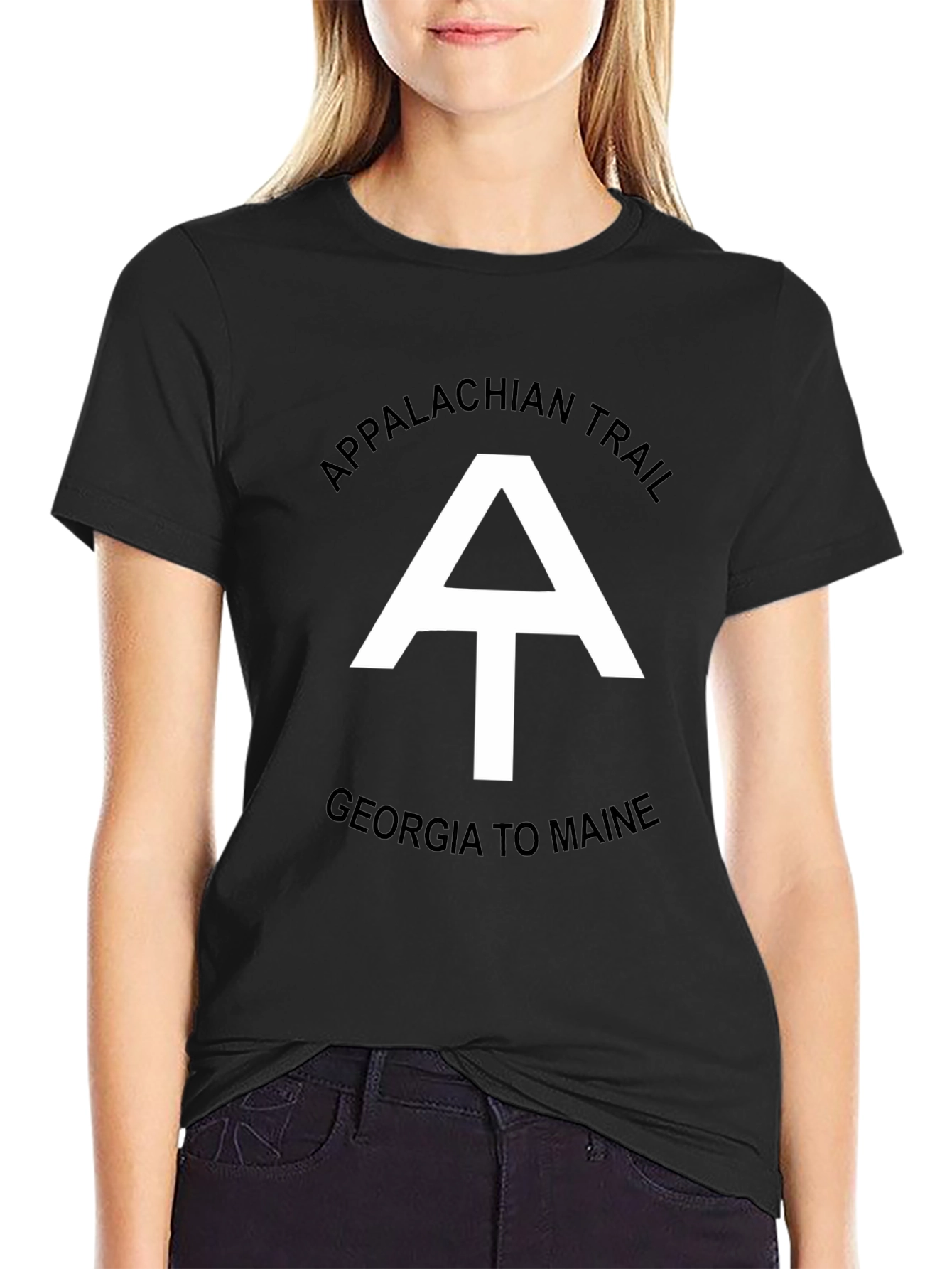 Appalachian Trail T-Shirt Georgia to Maine Hiking Tee