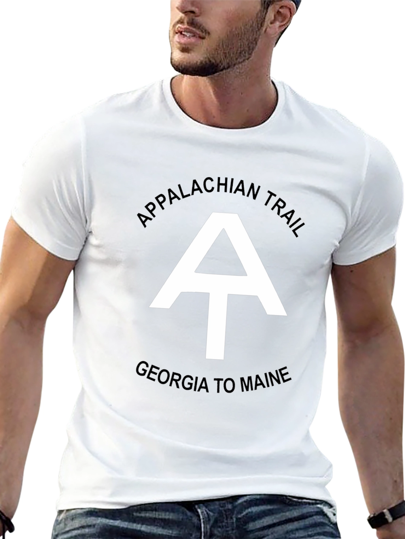 Appalachian Trail T-Shirt Georgia to Maine Hiking Tee