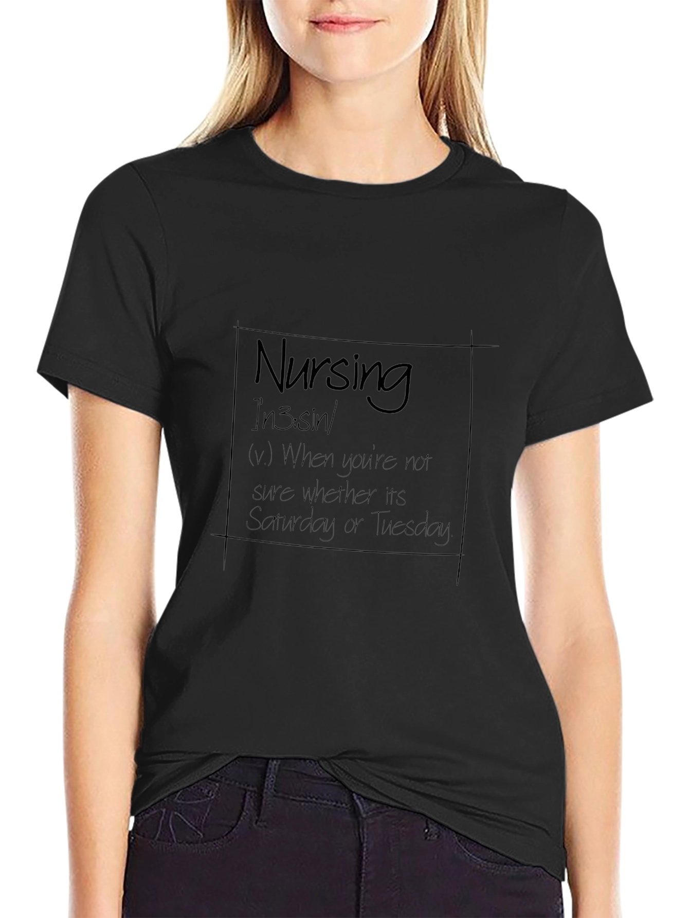 Funny Nursing Definition T-Shirt