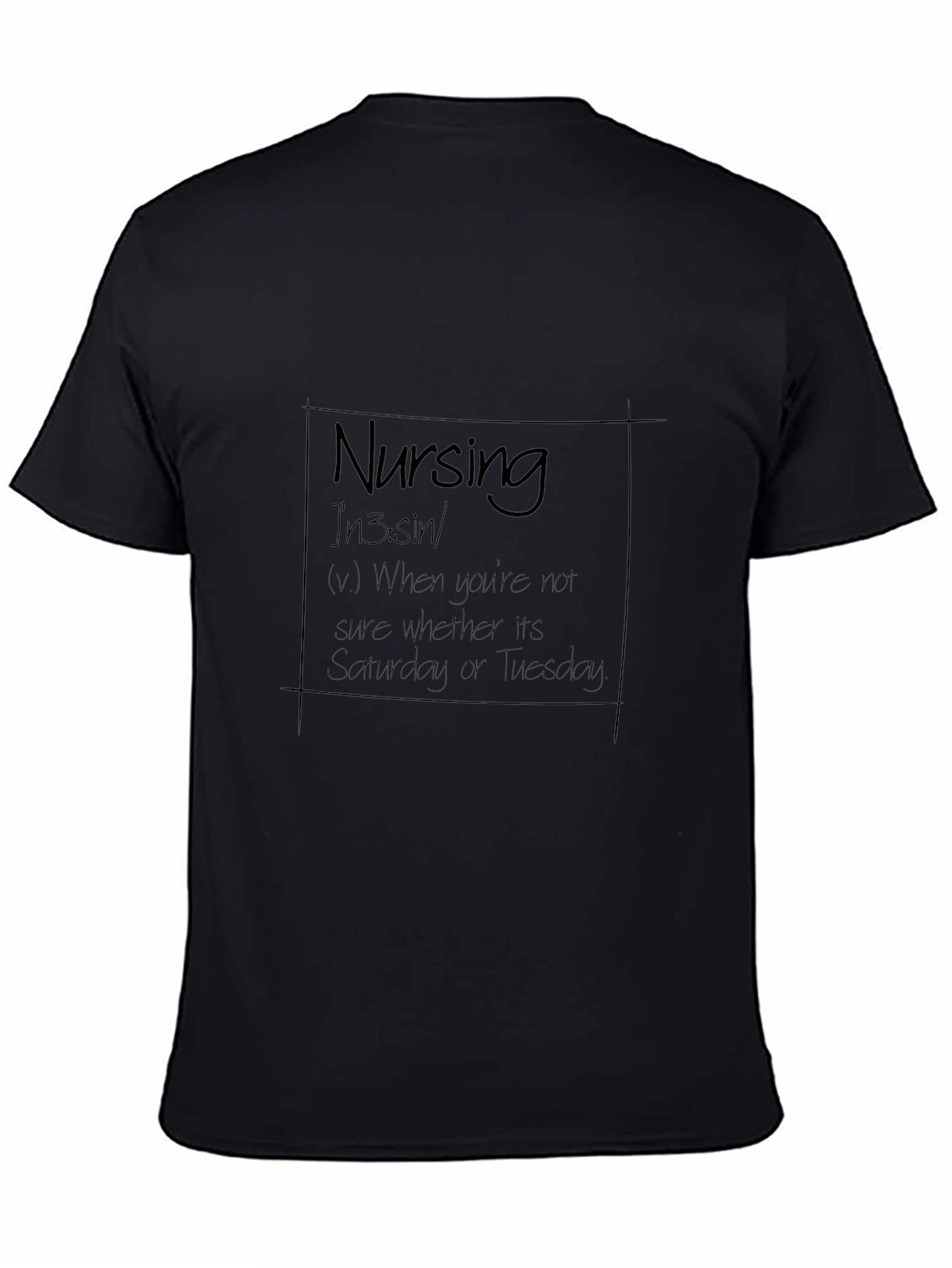 Funny Nursing Definition T-Shirt