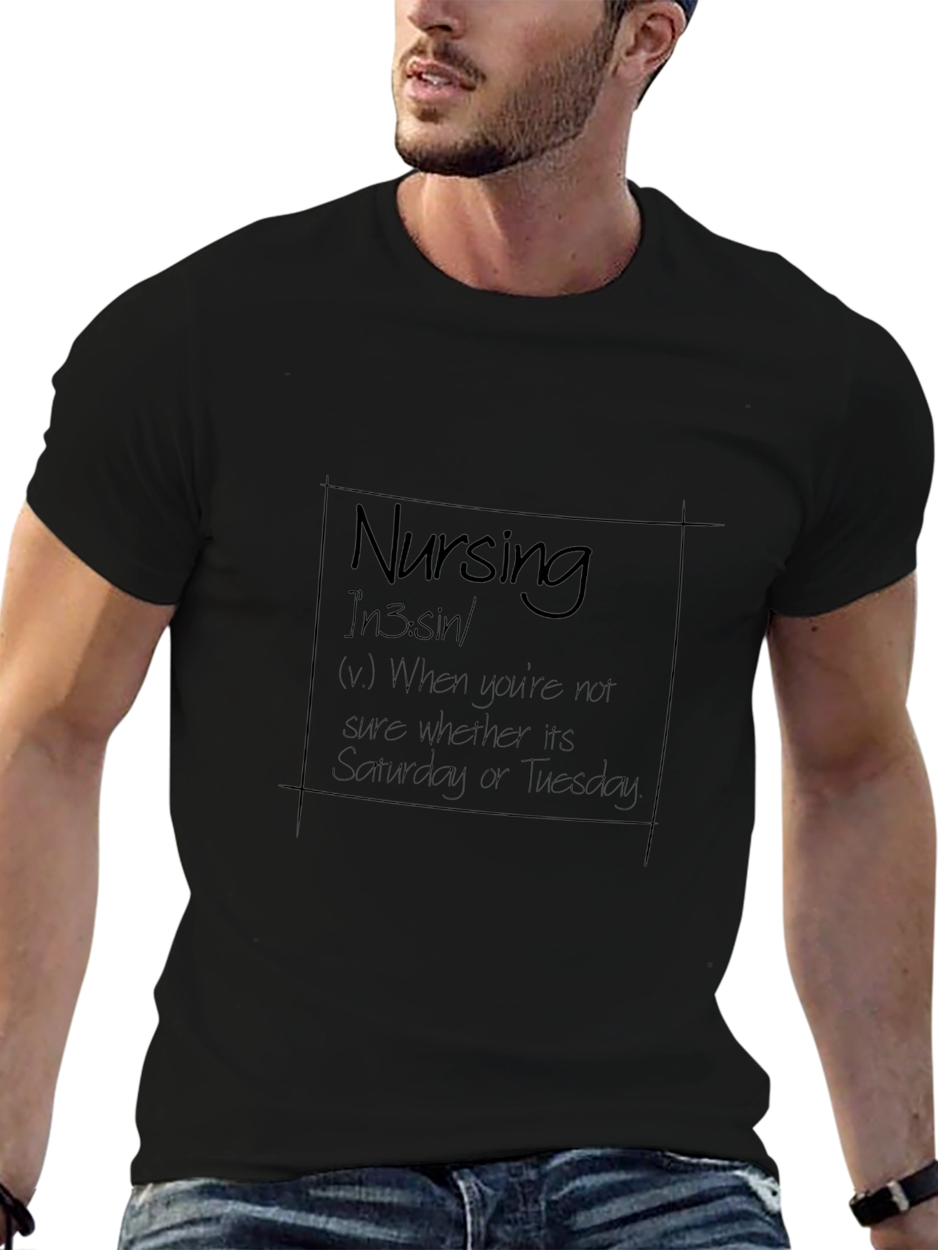 Funny Nursing Definition T-Shirt