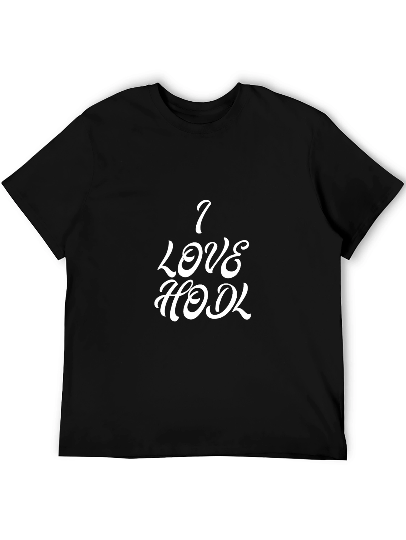 I Love Hodl Black Crypto T-Shirt