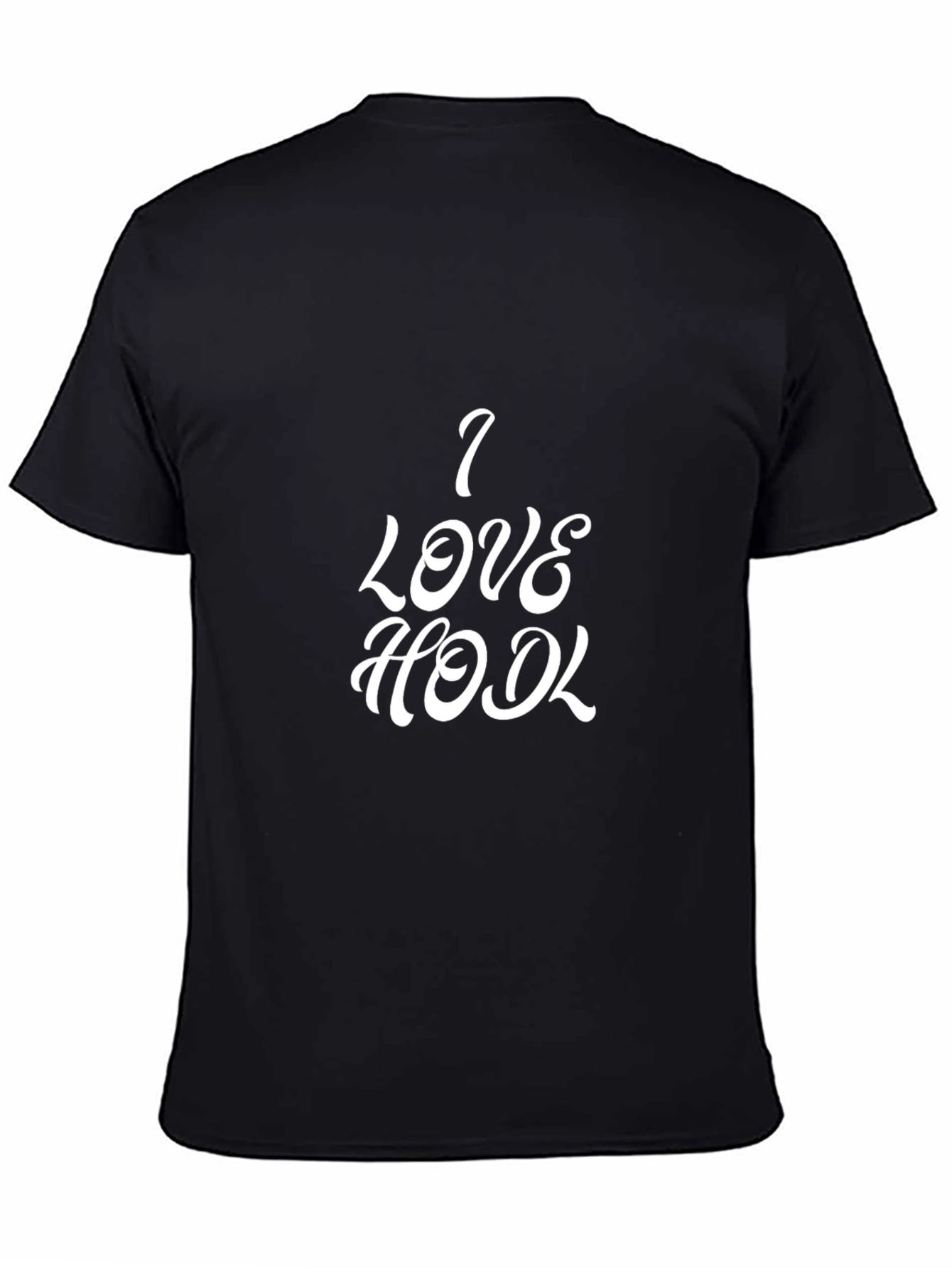 I Love Hodl Black Crypto T-Shirt