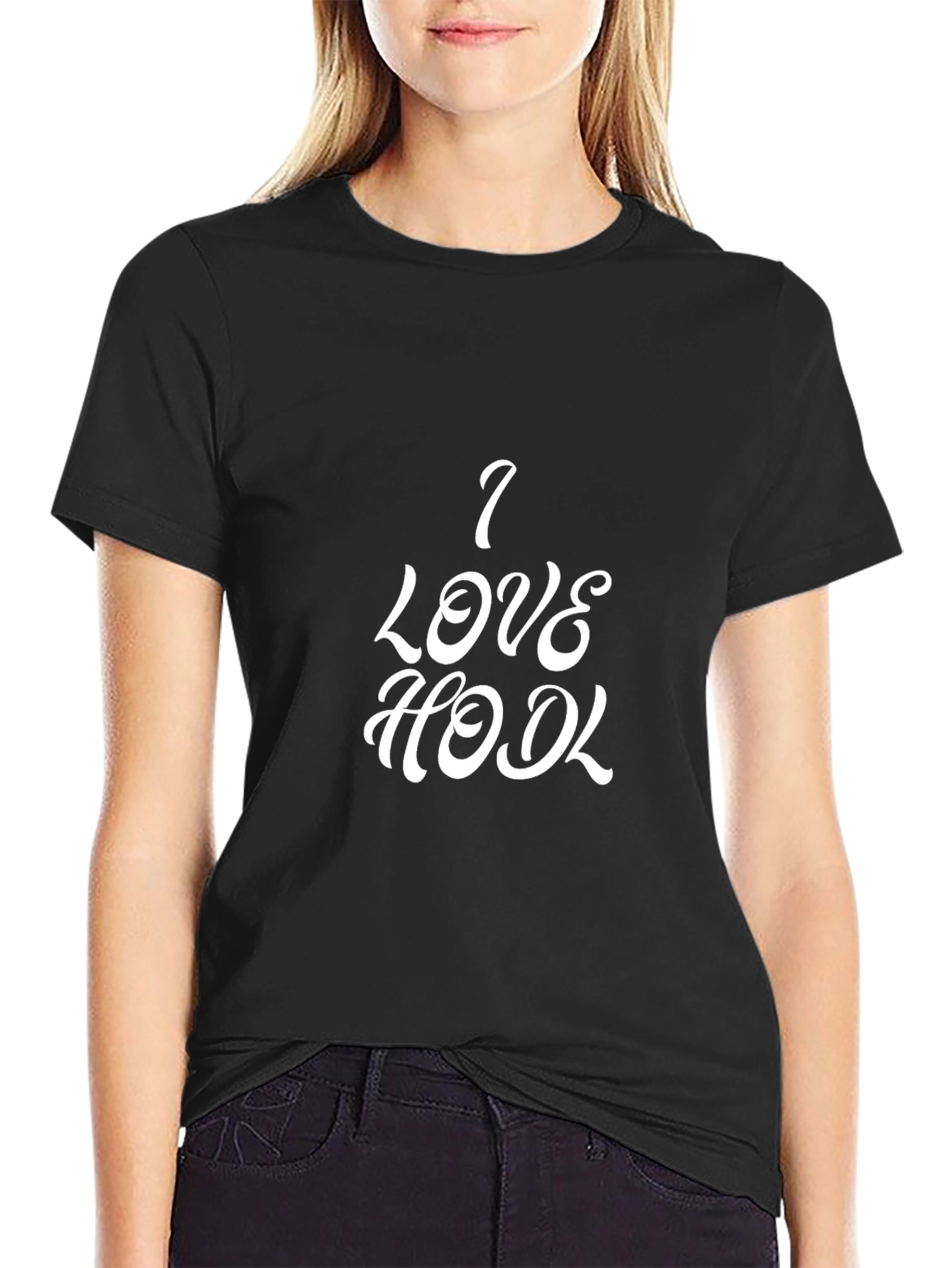 I Love Hodl Black Crypto T-Shirt