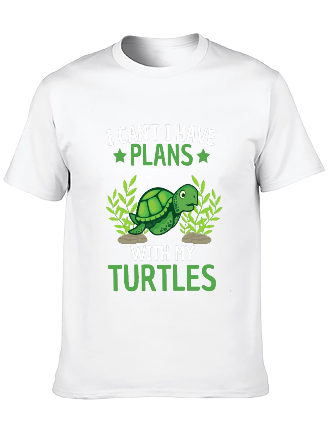 I Cant I Have Plans With My Turtles T-Shirt