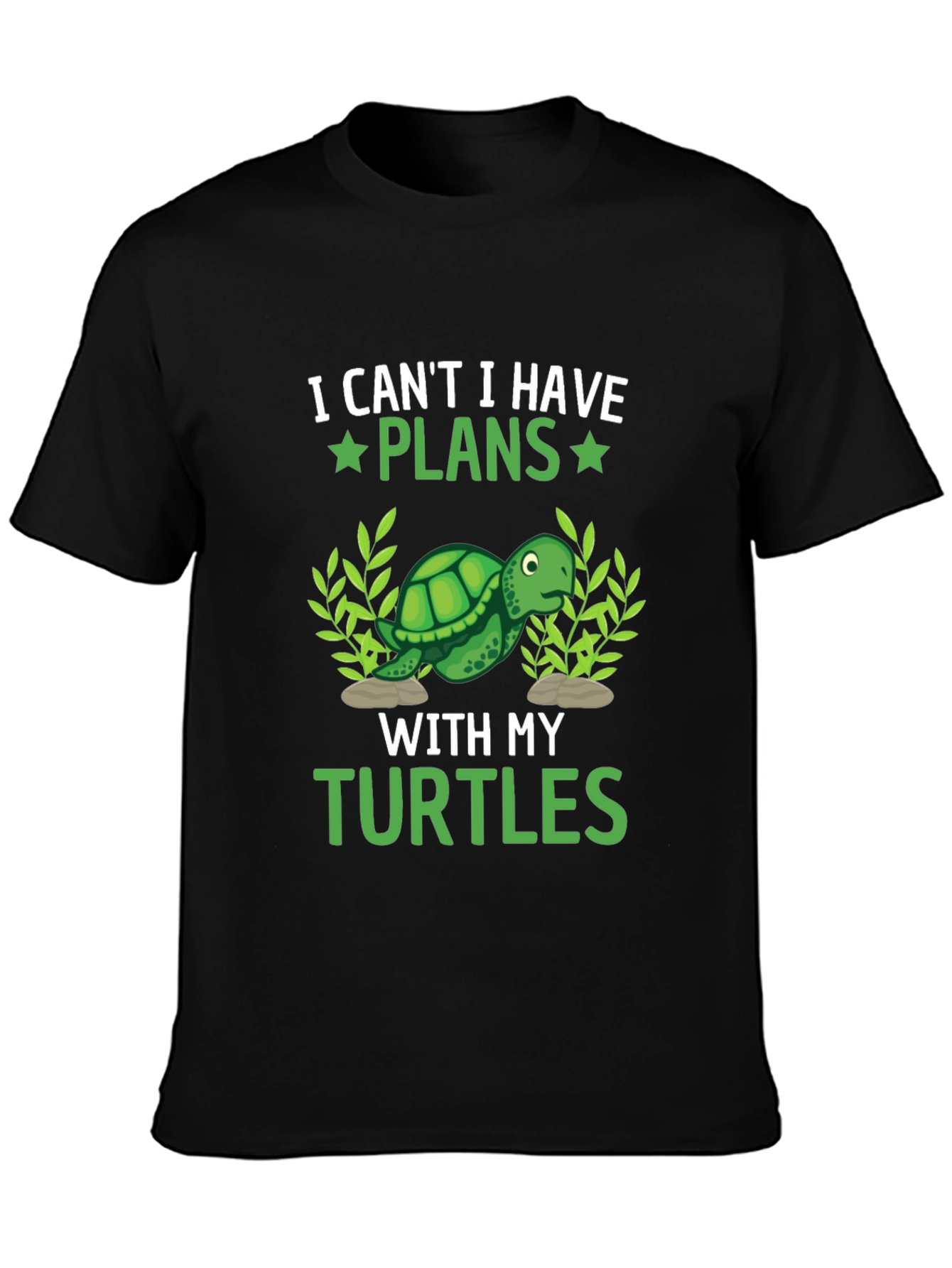 I Cant I Have Plans With My Turtles T-Shirt